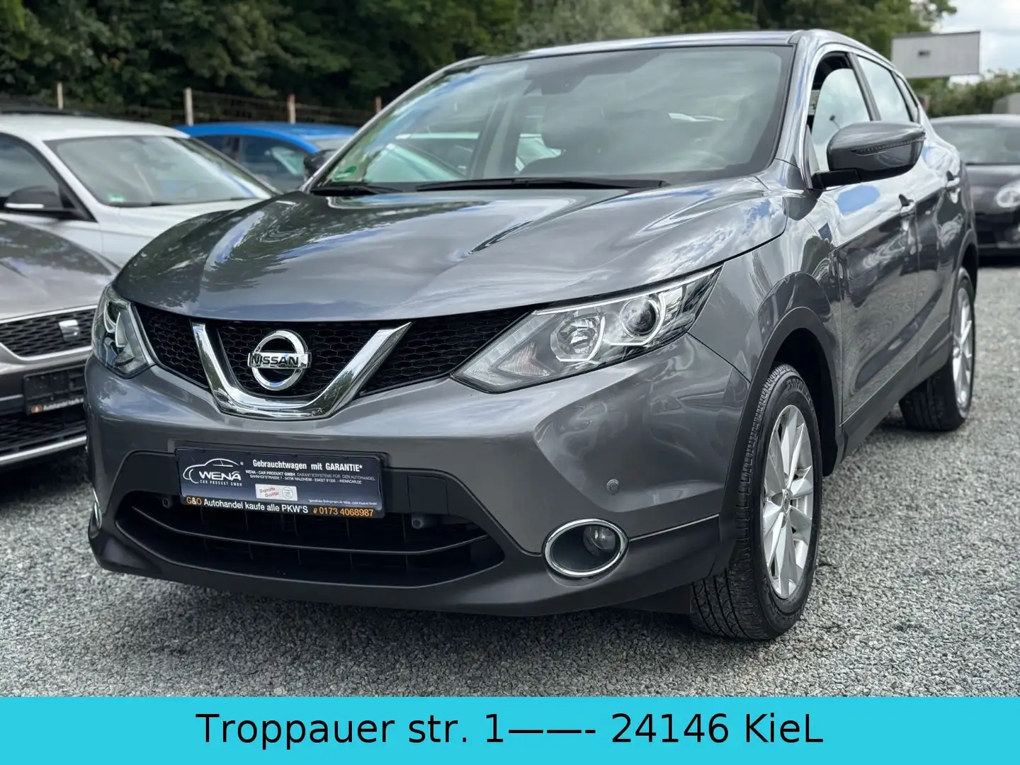 Nissan Qashqai *Kamera*AHK*54.000 KM*TÜV NEU Gris - 1