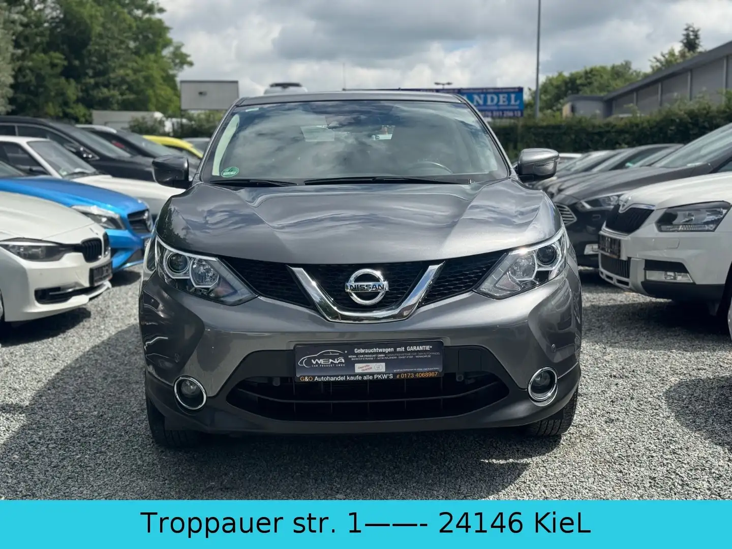 Nissan Qashqai *Kamera*AHK*54.000 KM*TÜV NEU Gris - 2