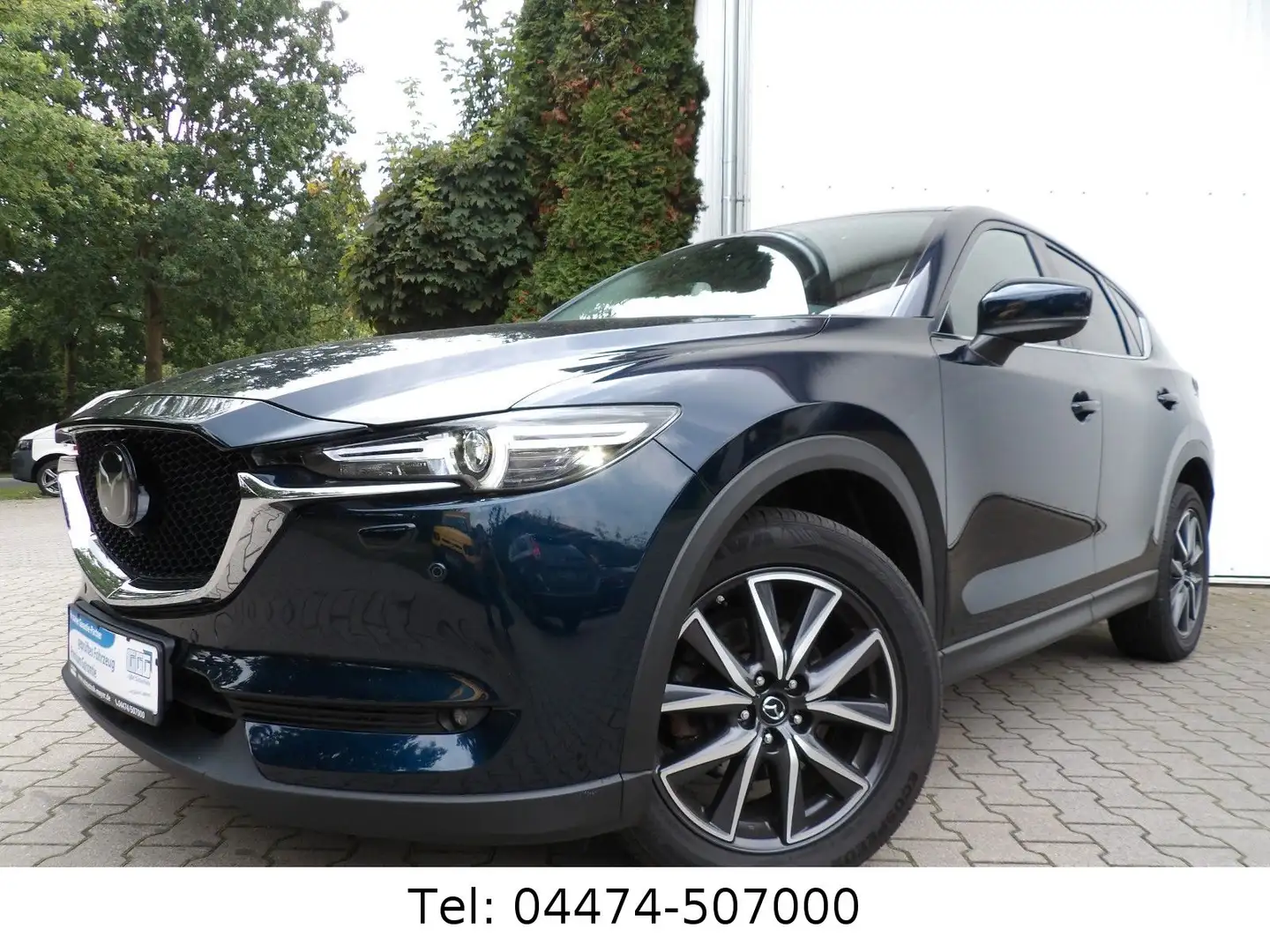 Mazda CX-5 Sports-Line AWD Automatik Head-up 360° Bleu - 1