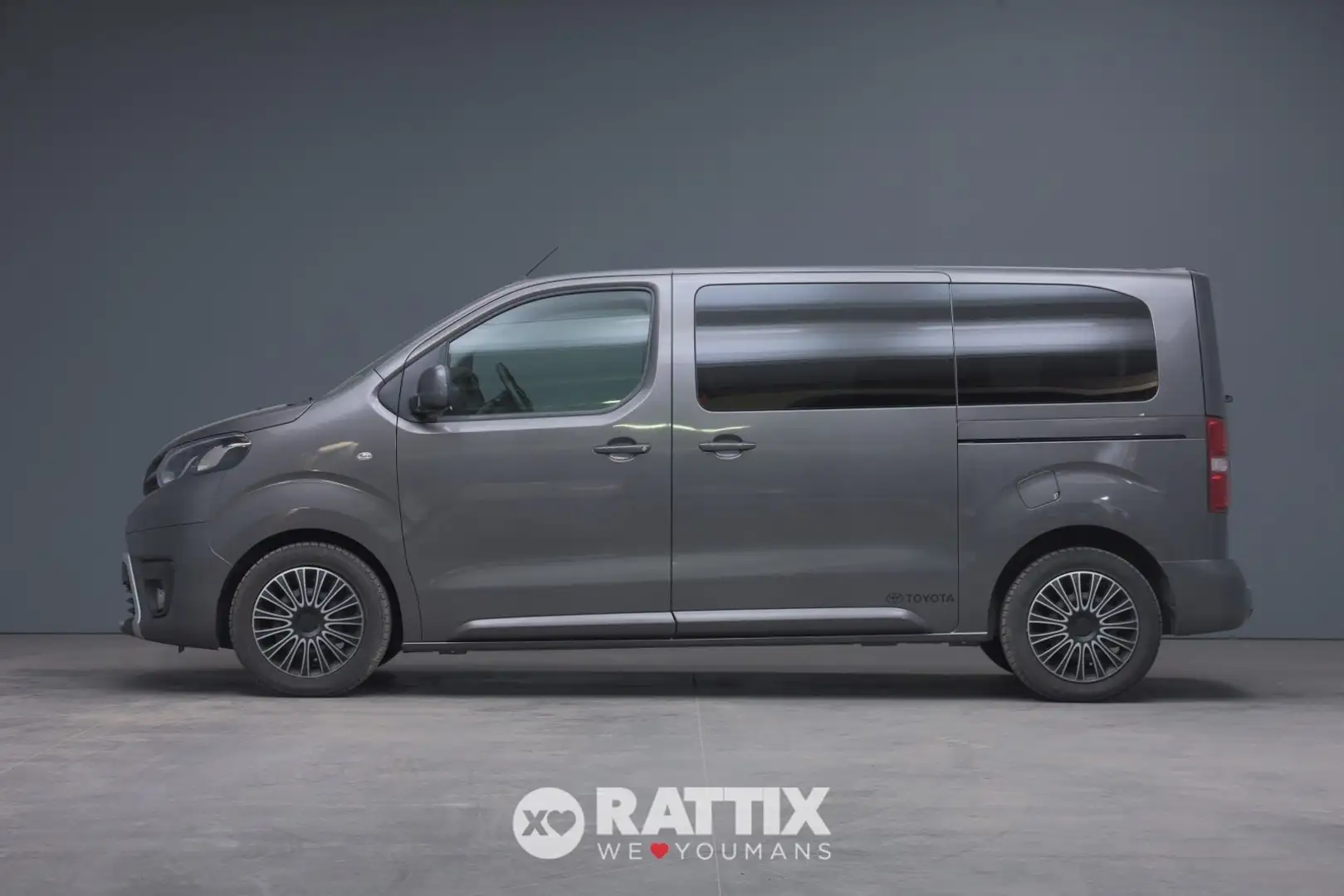 Toyota Proace 1.5d 120CV Compact Lounge 9p.ti Grigio - 2