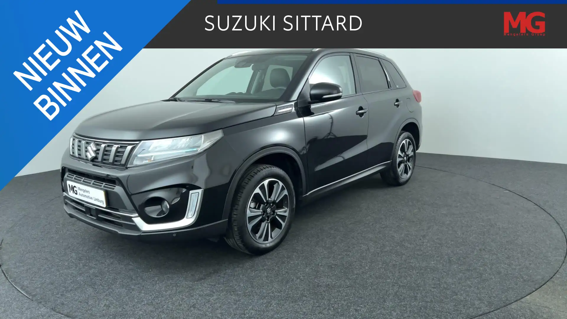 Suzuki Vitara 1.4 Boosterjet Style Smart Hybrid | RIJKLAARPRIJS Zwart - 1