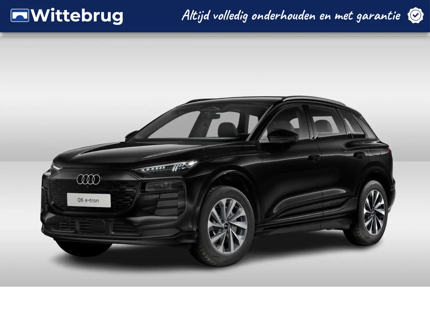 Audi Q6 e-tron edition 83 kWh | Nieuw 70k | Tech pakket | Noir - 1
