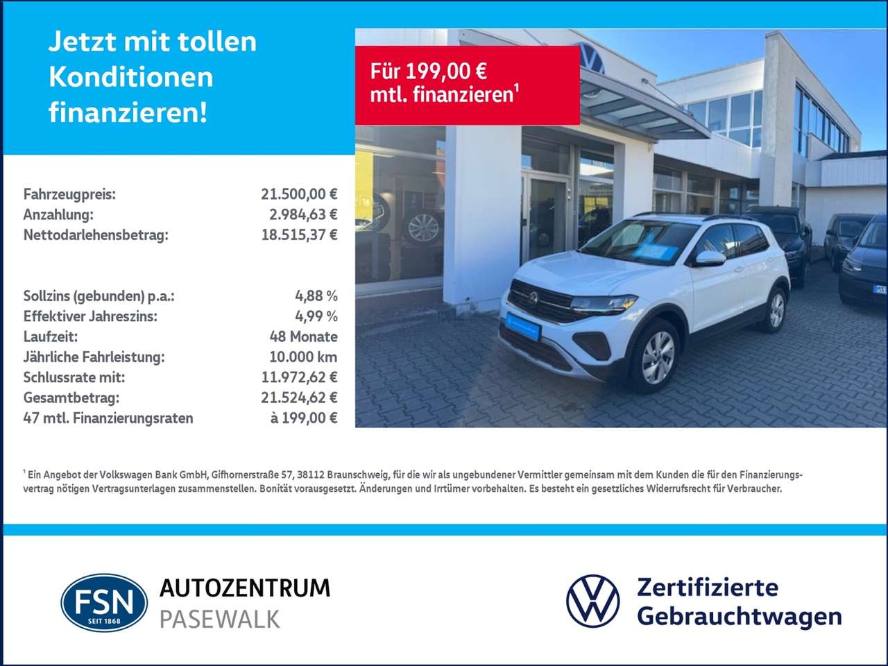 Volkswagen T-Cross 2024 — 1.0 TSI Life