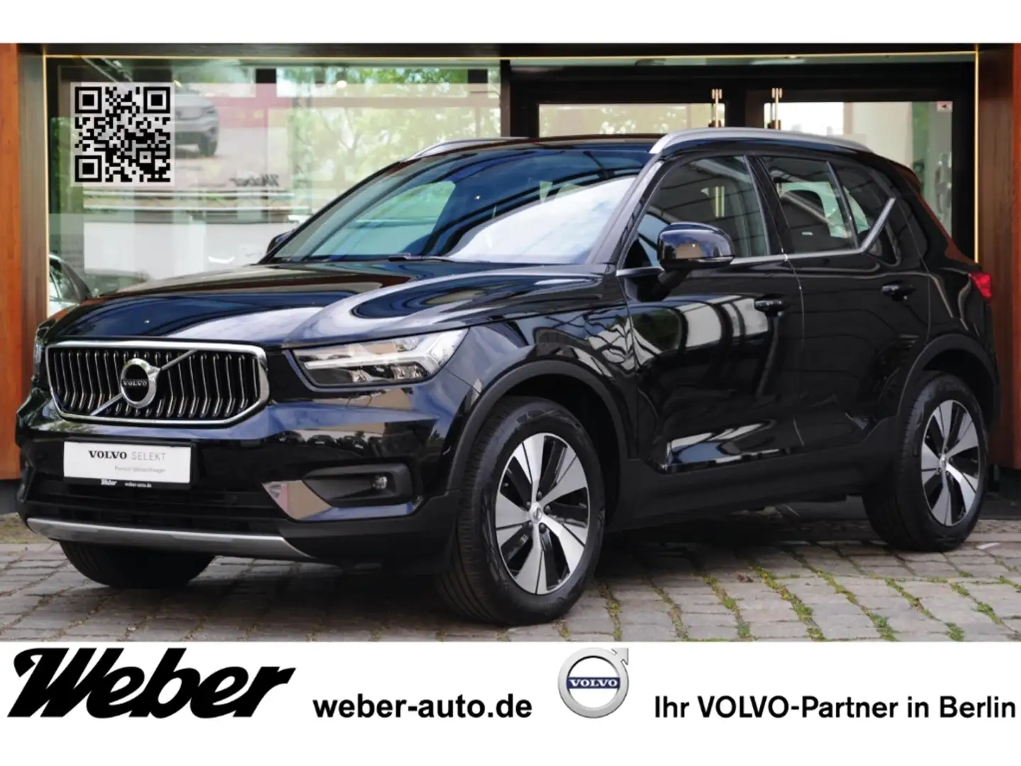 Volvo XC40 T4 Recharge Inscription Expr. *ACC*BLIS*AHK*SH*Kam Zwart - 1