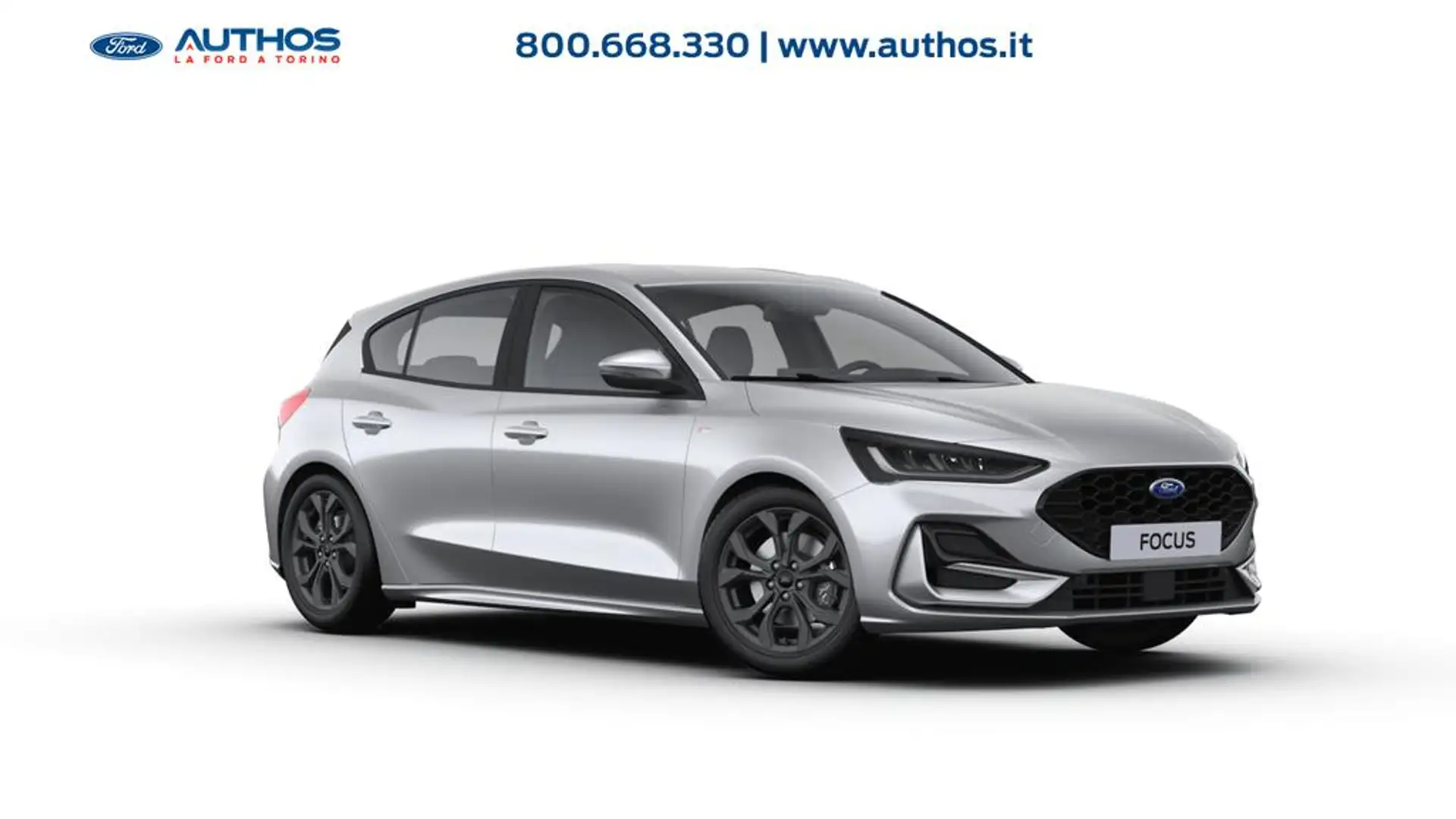 Ford Focus 1.0 ecoboost hybrid ST-Line 125cv Argento - 1