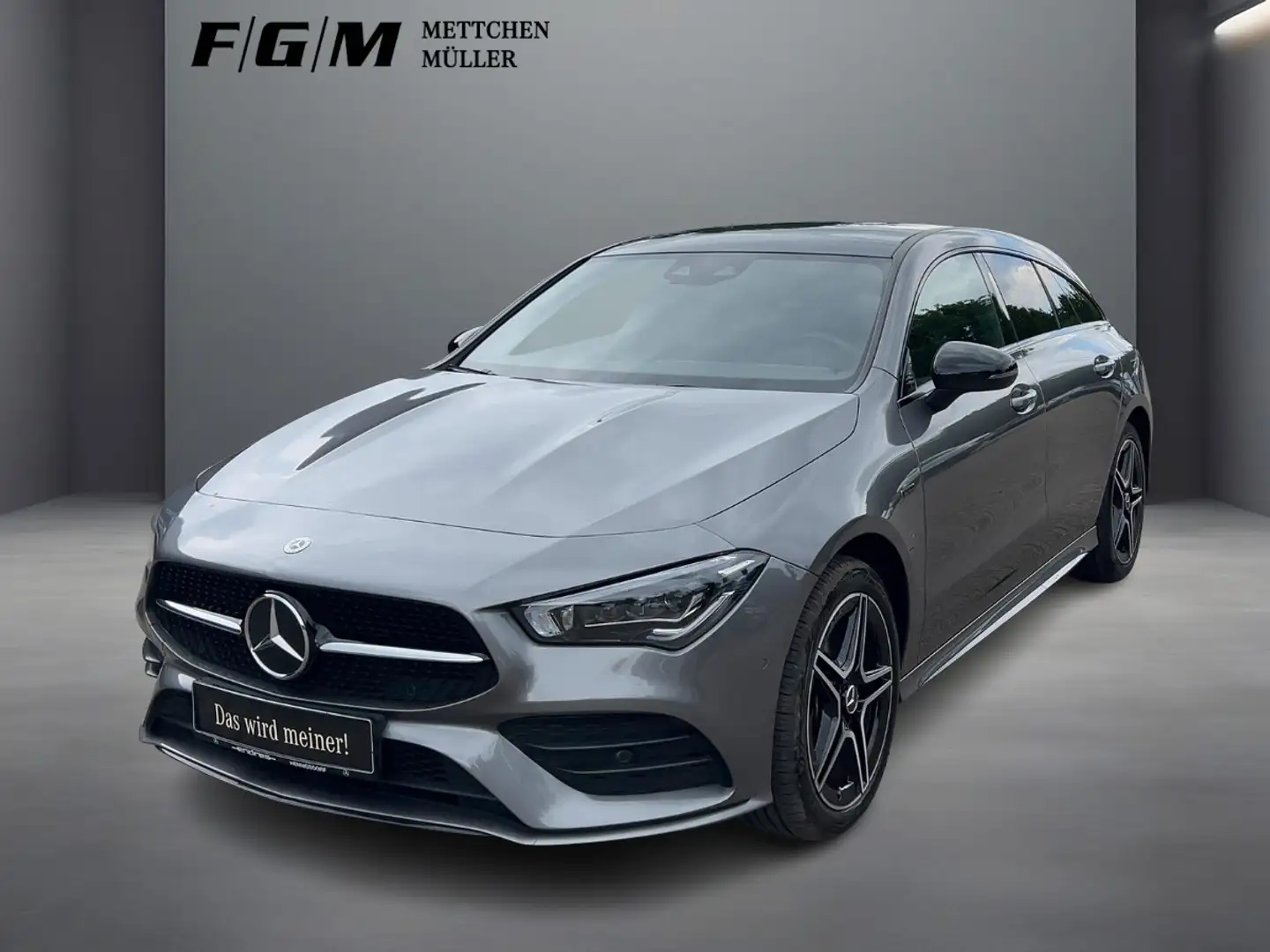 Mercedes-Benz CLA 250 e SB AMG Line MBeam|S-Dach|Night|Pano Gris - 1