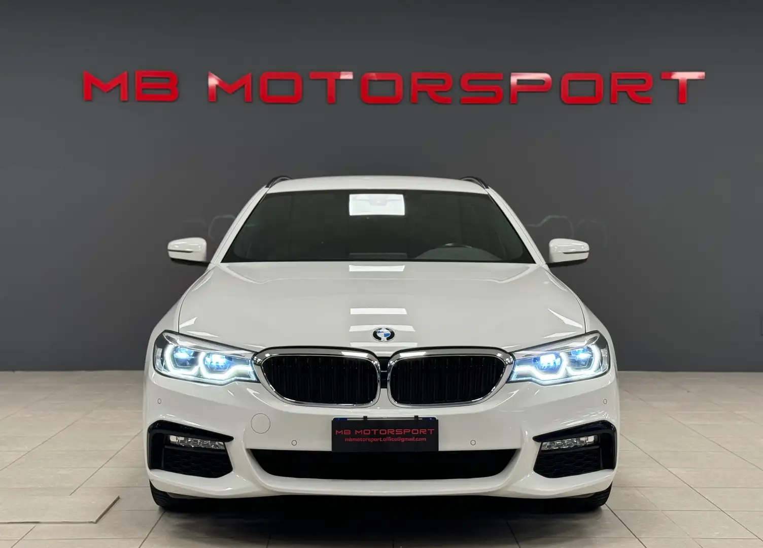 BMW 520 d Touring Msport auto Blanco - 2