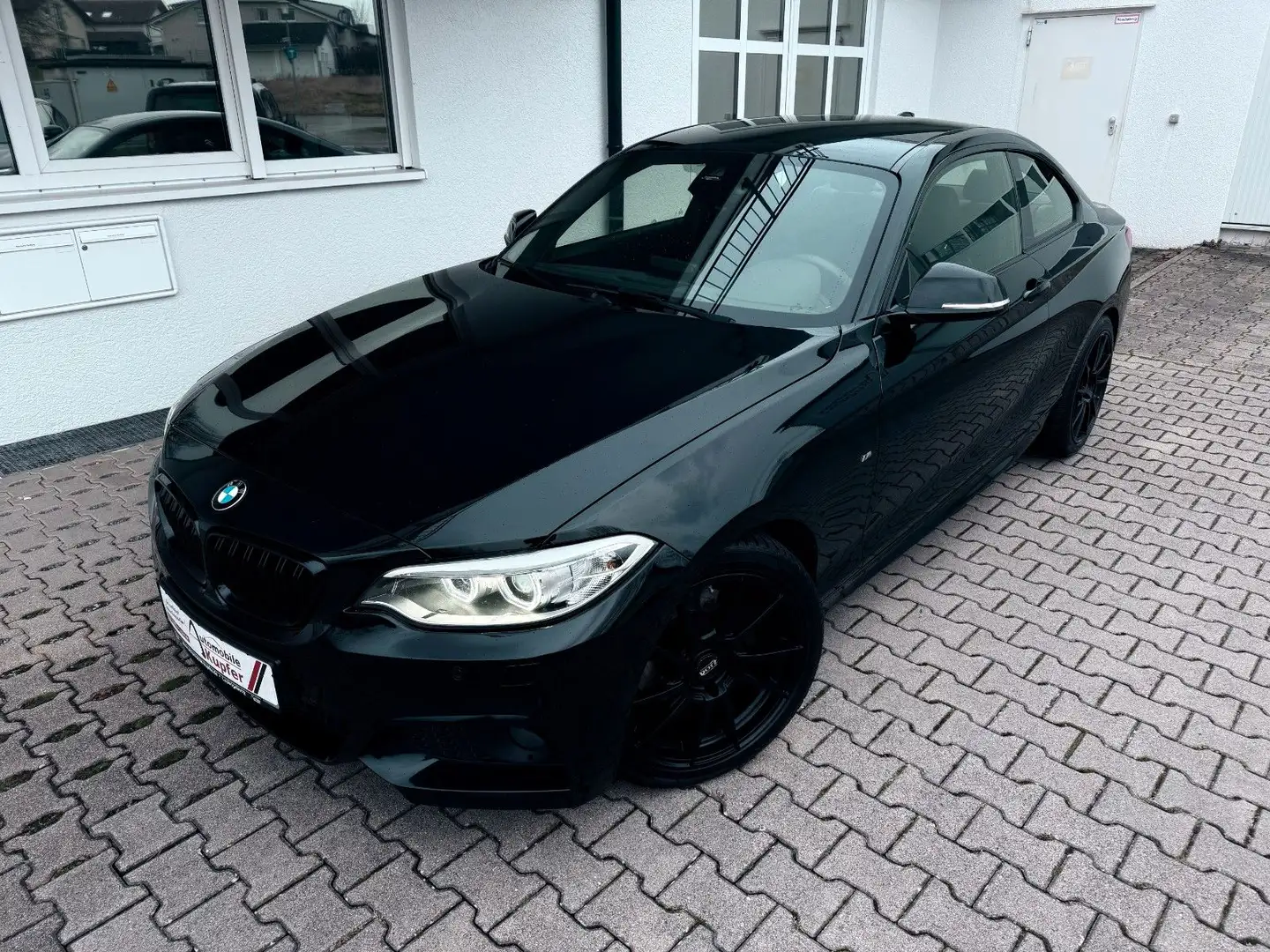 BMW 220 d Coupé Aut. M Sport 18" Shadow Leder HiFi Noir - 1