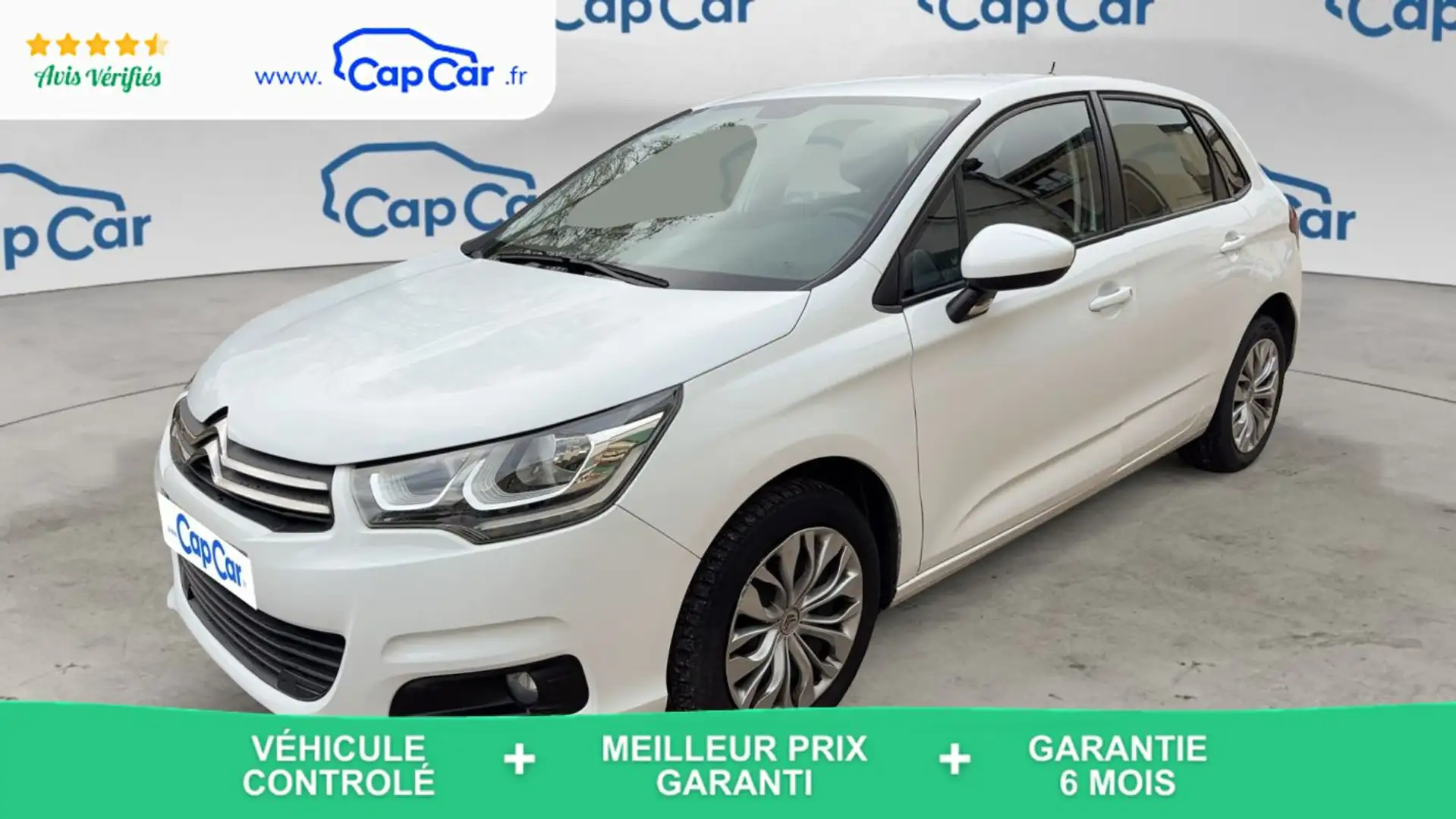 Citroen C4 1.2 Puretech 130 Confort Blanc - 1