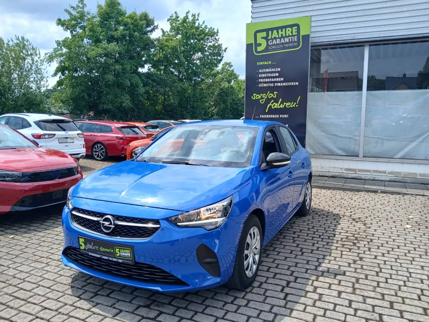 Opel Corsa F 1.2 Klima,Bordcomputer,DAB,USB,Tempomat Blau - 2