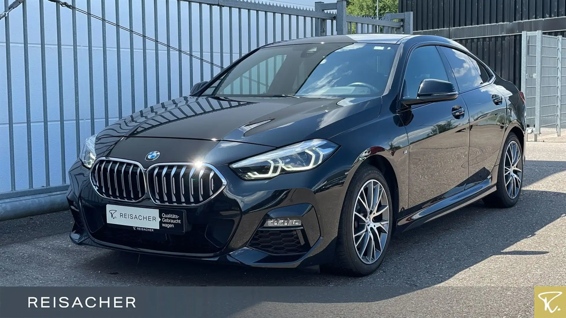 BMW 218 i Gran Coupé M-Sport LC-Prof PDC LED 18"LM Zwart - 1