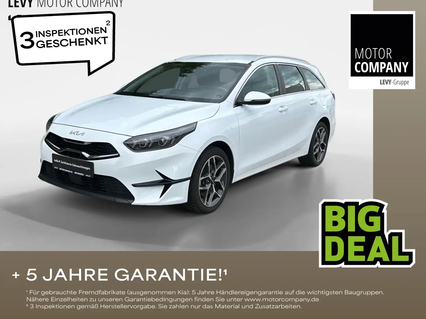 Kia Ceed SW / cee'd SW Ceed Sportswagon 1.5 T-GDI  Spirit ACC Navi FLA Blanc - 1