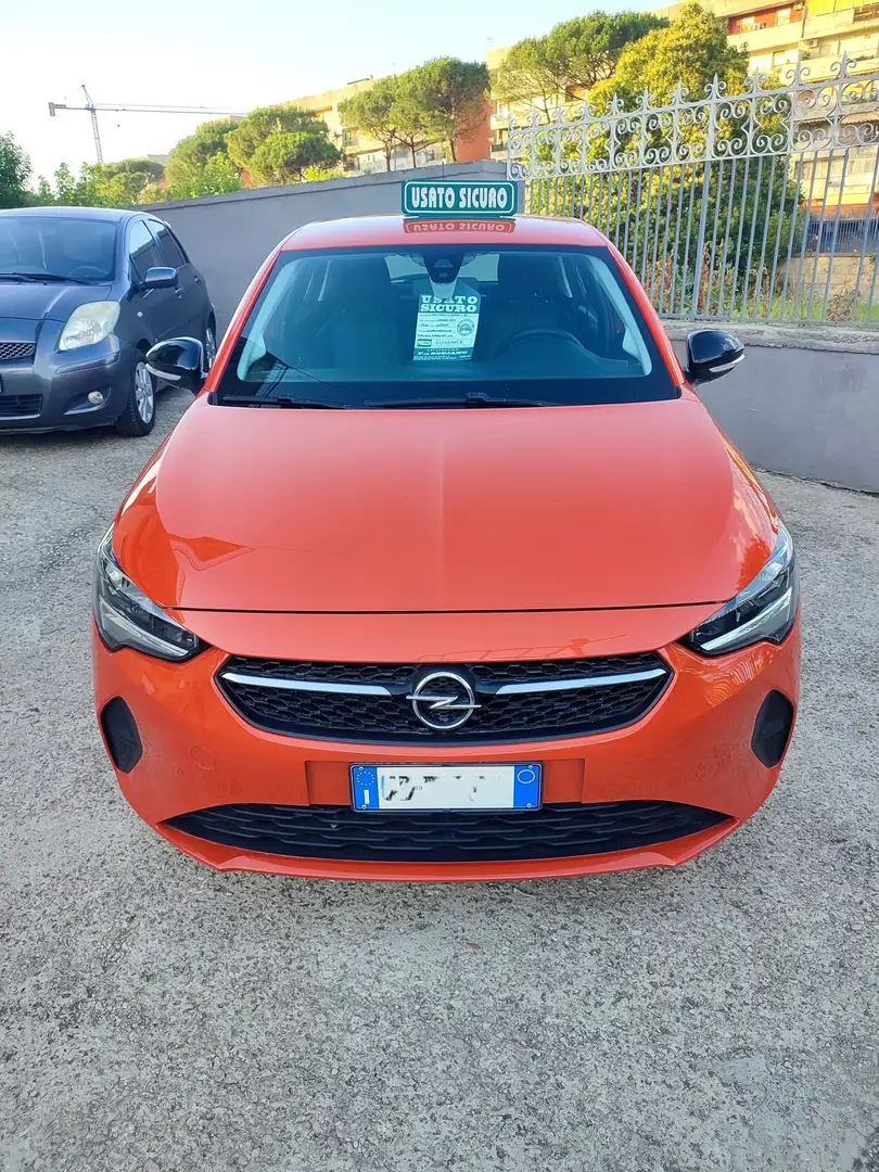 Opel Corsa Corsa VI 2020 1.2 Edition 75cv Arancione - 2