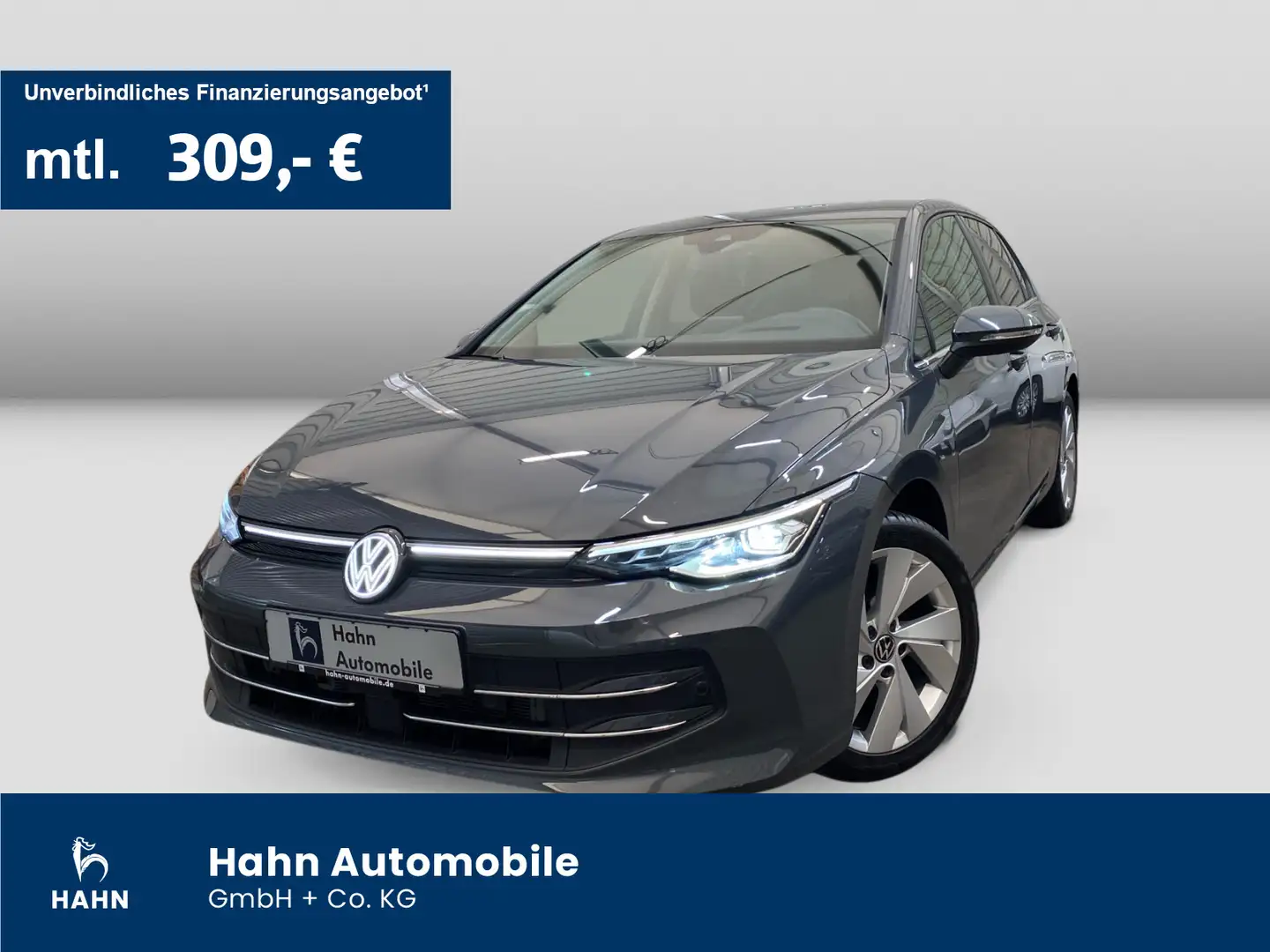 Volkswagen Golf VIII 1.5eTSI DSG Style LED AHK HUD Navi ACC Grau - 1