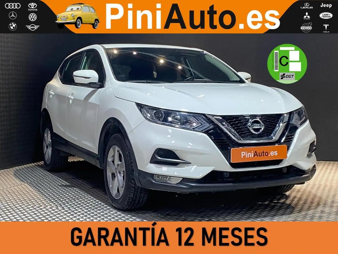 Nissan Qashqai 1.5dCi Acenta 4x2 85kW Blanco - 1
