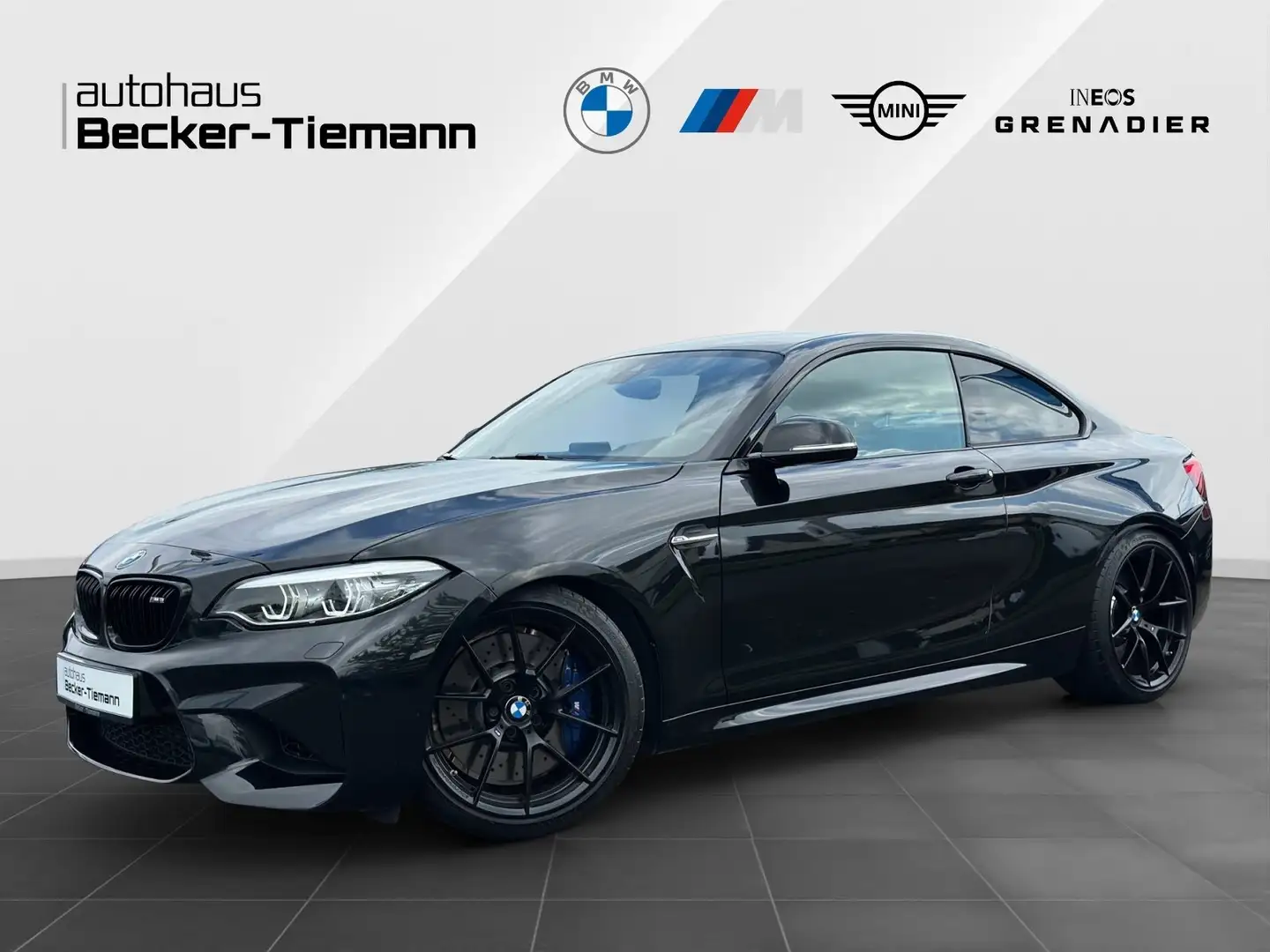 BMW M2 Coupé 1.Hand *NaviProf*LEDER*elektr. Sitze Negro - 1