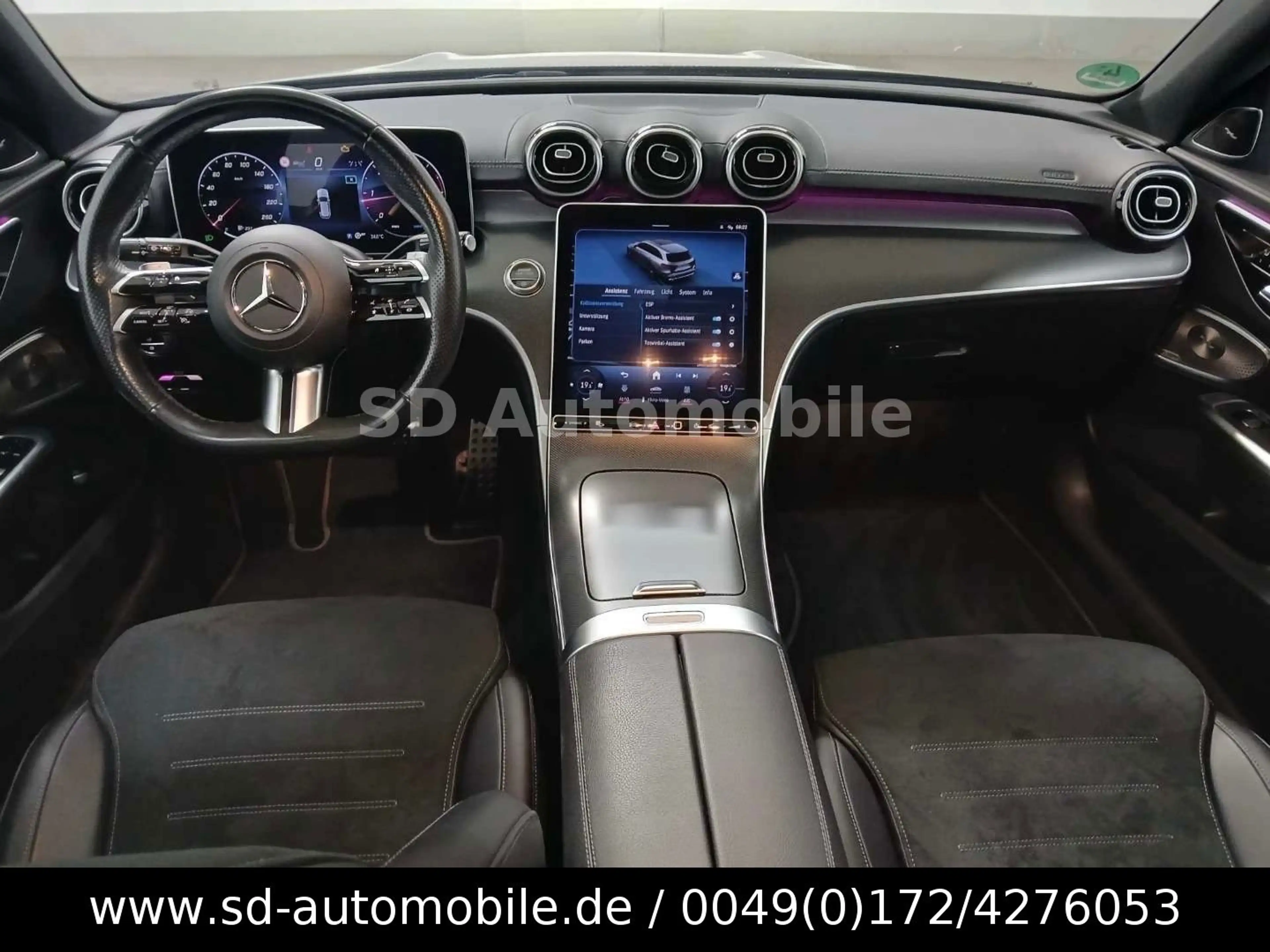 Mercedes-Benz C 220 C T AMG-LINE+PANO+AHK+19"+SOUND+NIGHT — photo 14