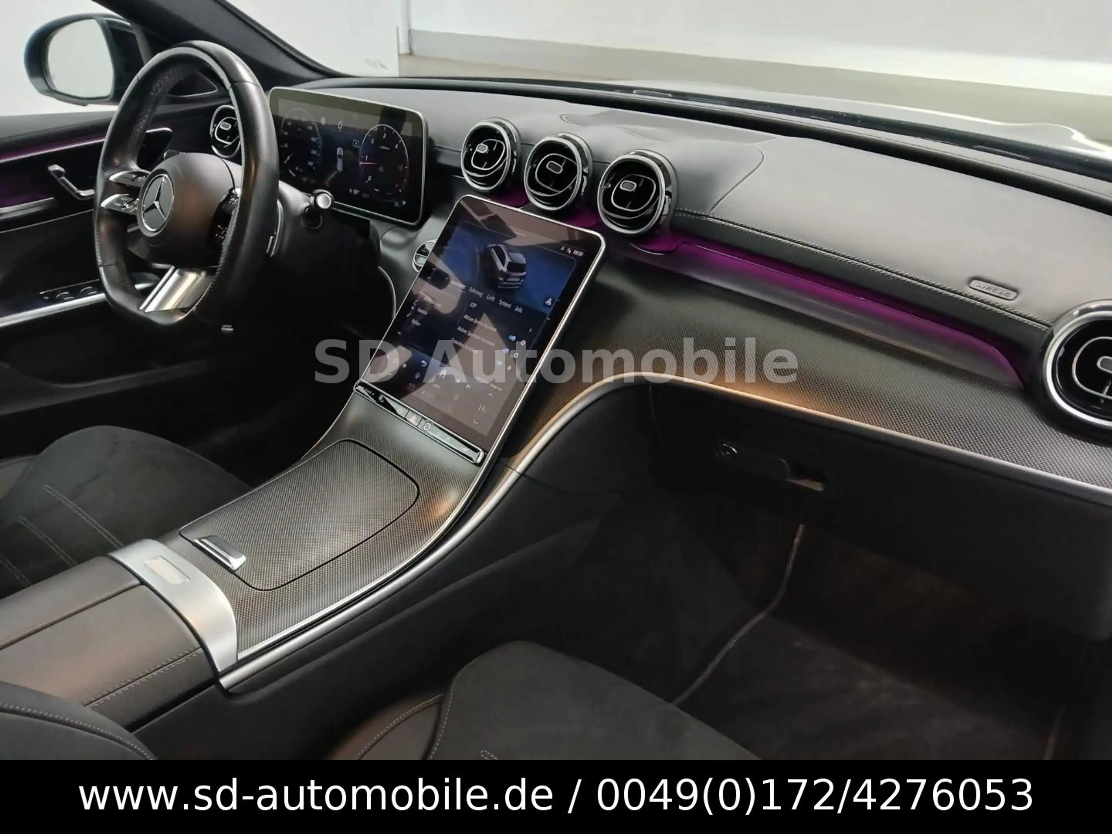 Mercedes-Benz C 220 C T AMG-LINE+PANO+AHK+19"+SOUND+NIGHT — photo 9
