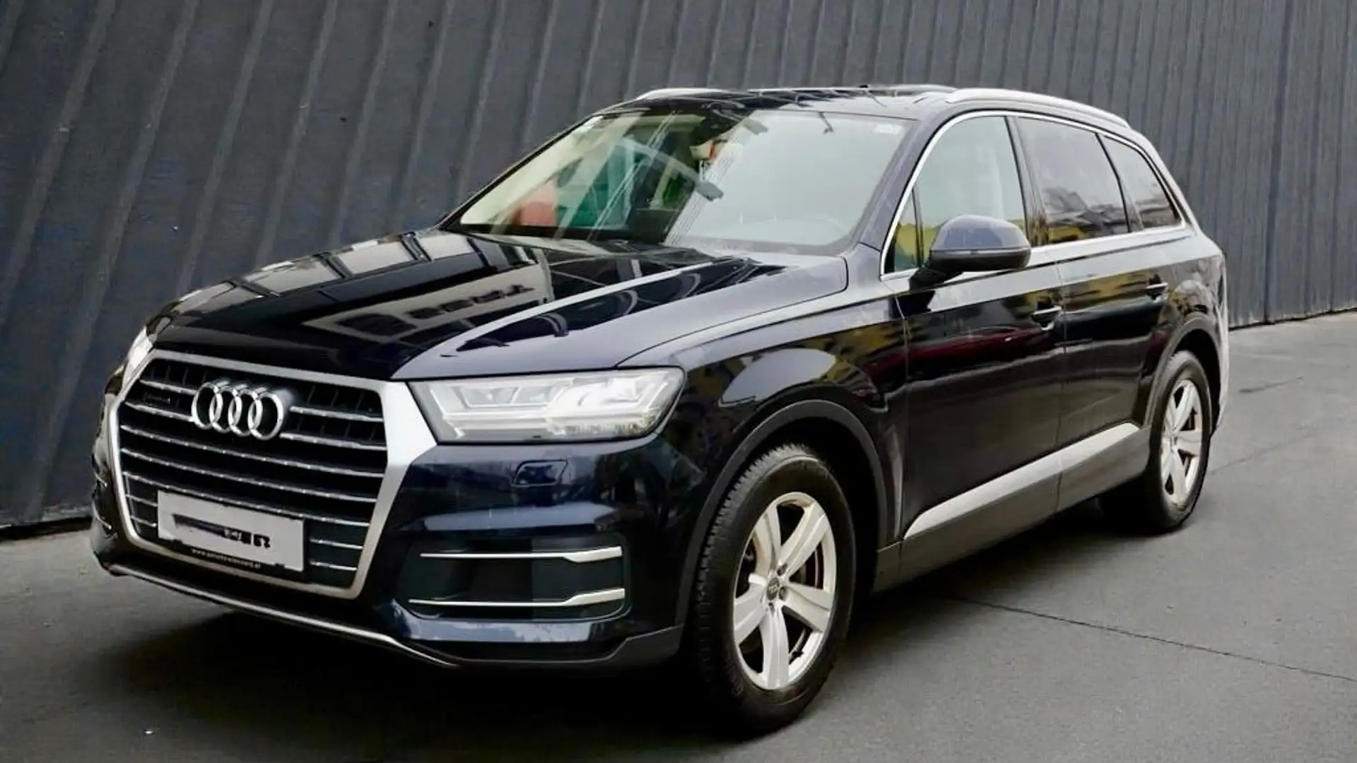 Audi Q7 3,0 TDI *7-Sitzer + Top-Ausstattung Quattro Tiptr Blau - 1