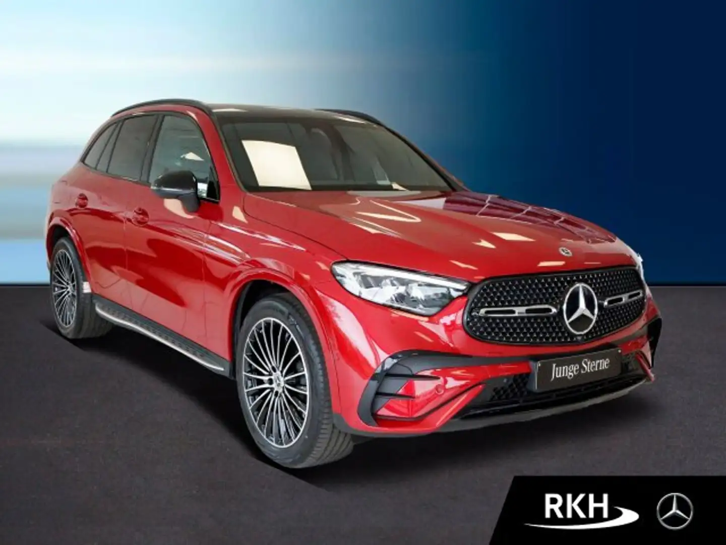 Mercedes-Benz GLC 220 GLC 220 d 4M AMG Line Night/Pano/Distr/Kamer/AHK Rot - 2