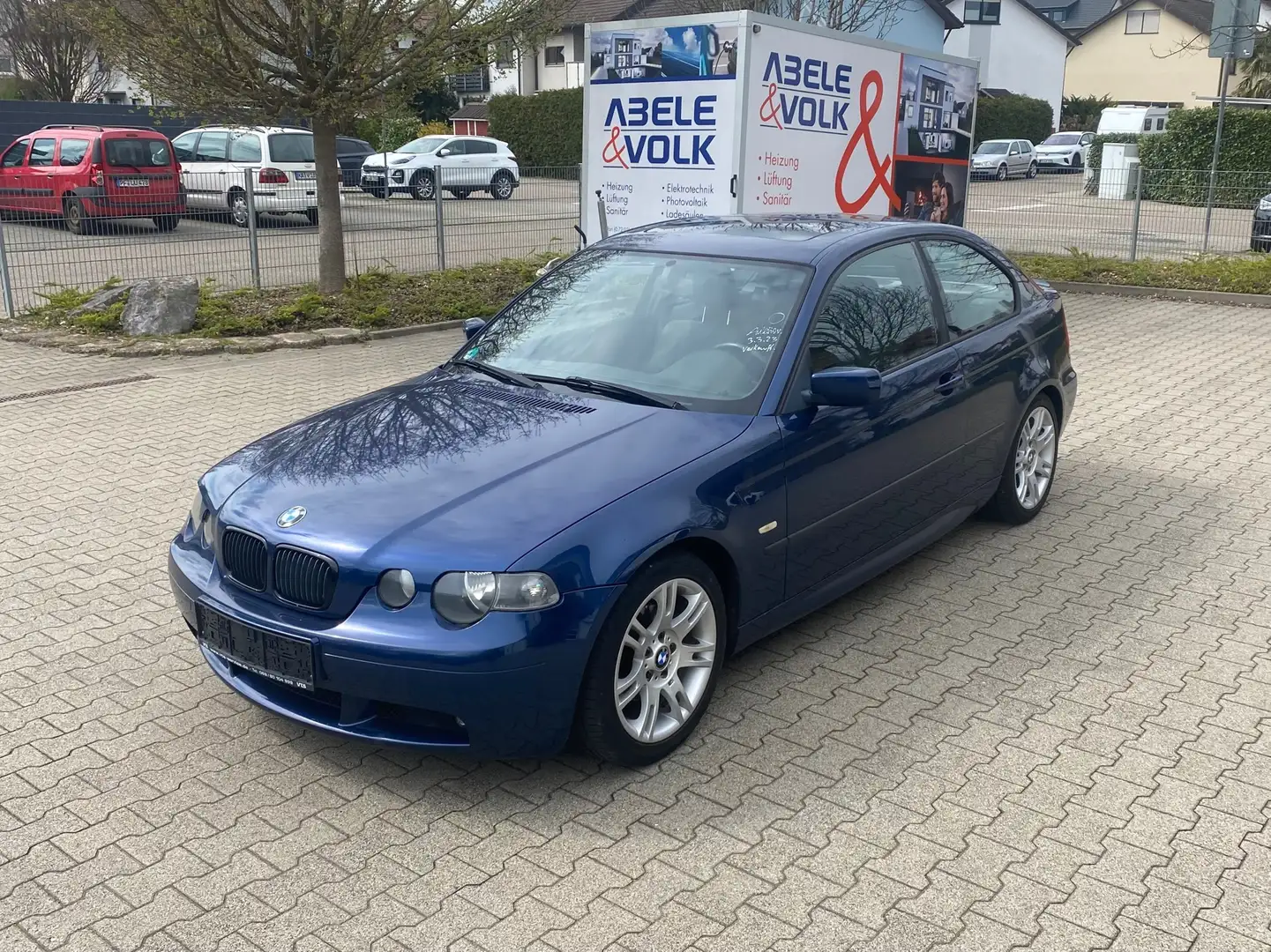 BMW 316 316ti M-Paket, TÜV 08.25, Rentner, Scheckheft Blu/Azzurro - 1
