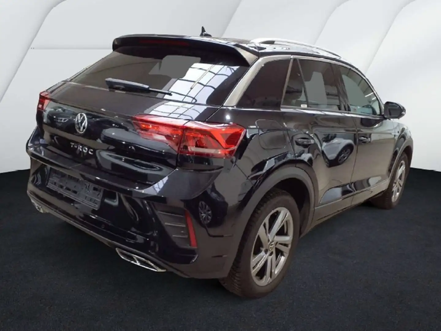 Volkswagen T-Roc 1.5 TSI DSG R-Line NAVI AHK REARVIEW LED GJ-REI... Schwarz - 2