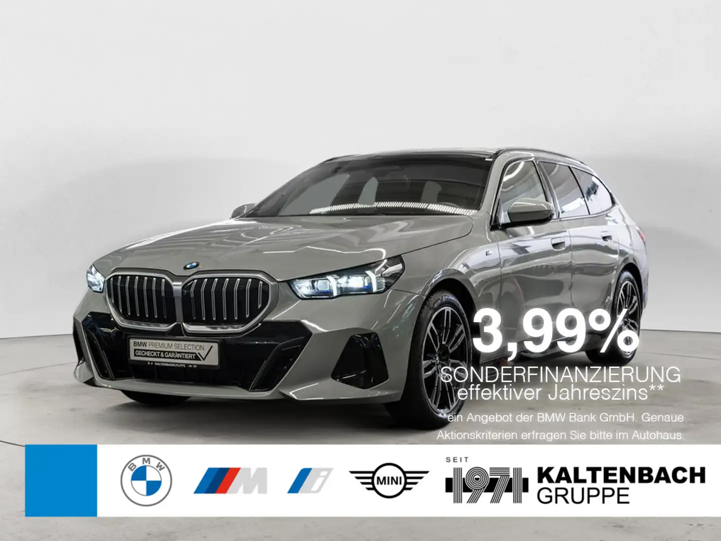 BMW 520 d Touring xDrive M-Sport STANDHZ PANO AHK Gris - 1