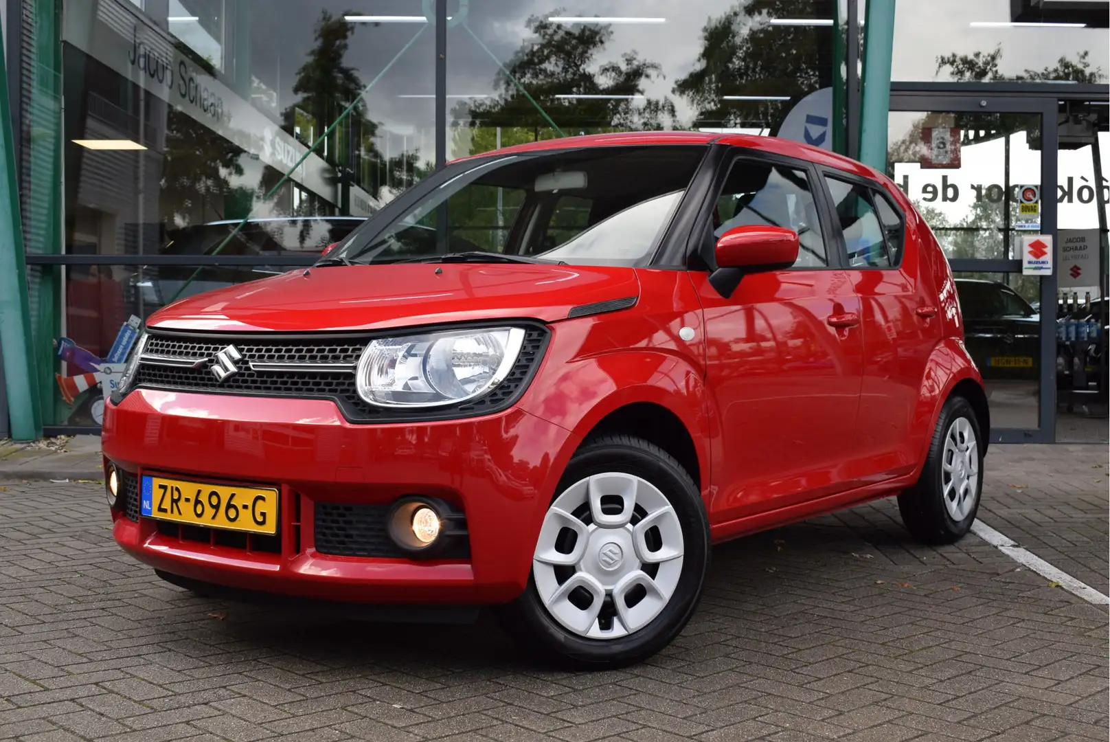 Suzuki Ignis 1.2 Comfort 90pk | Airco | NL-Auto | Rood - 1