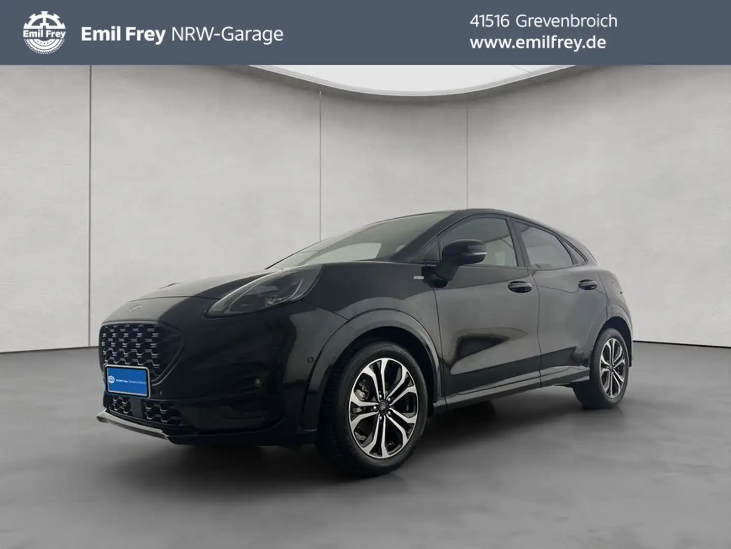 Ford Puma Hybrid Aut. ST-LINE X NAVI+LED+ACC+RFK+PDC Negro - 1