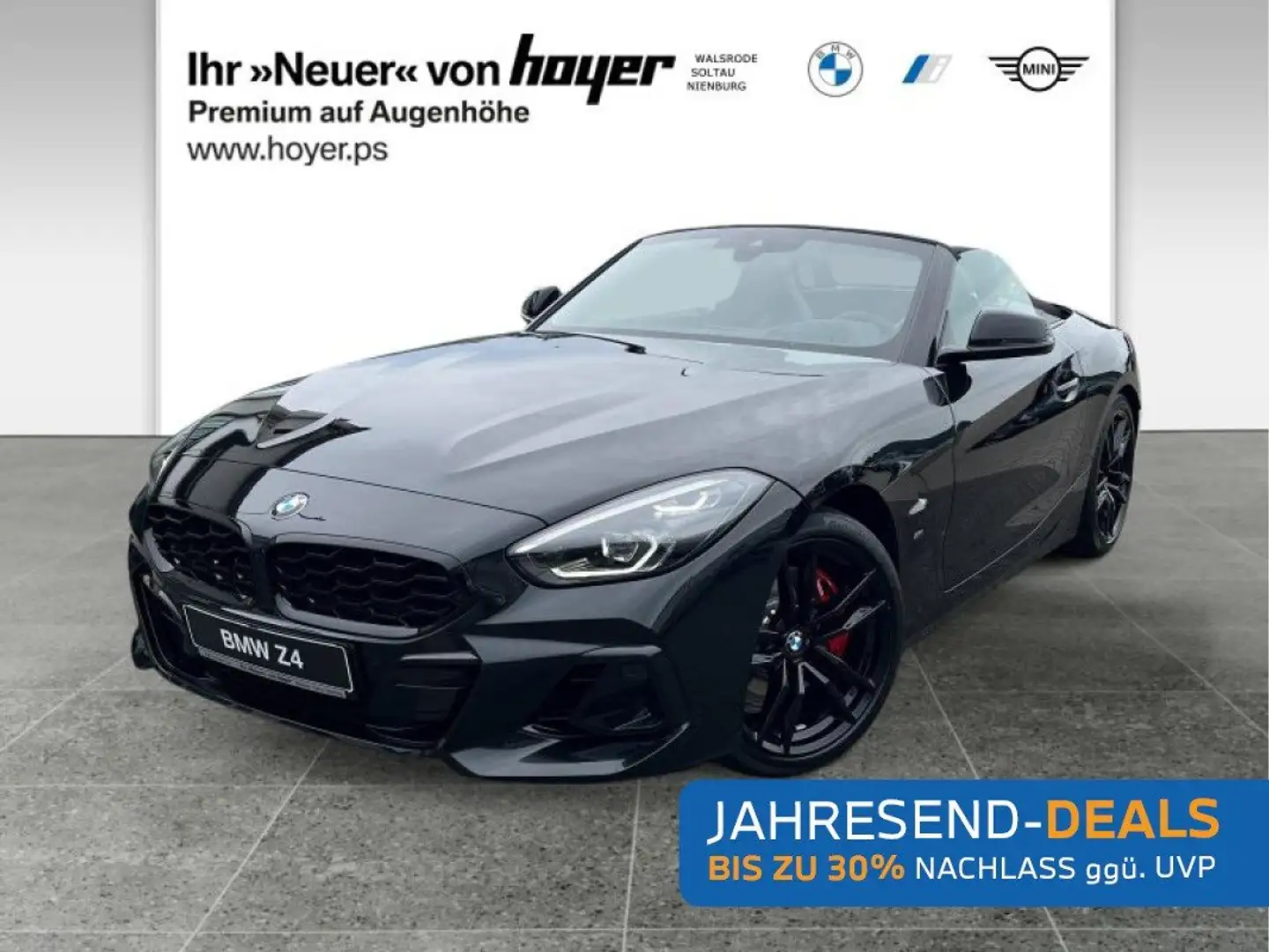 BMW Z4 M40i Head-Up HK HiFi DAB LED WLAN Shz PDC Чёрный - 1