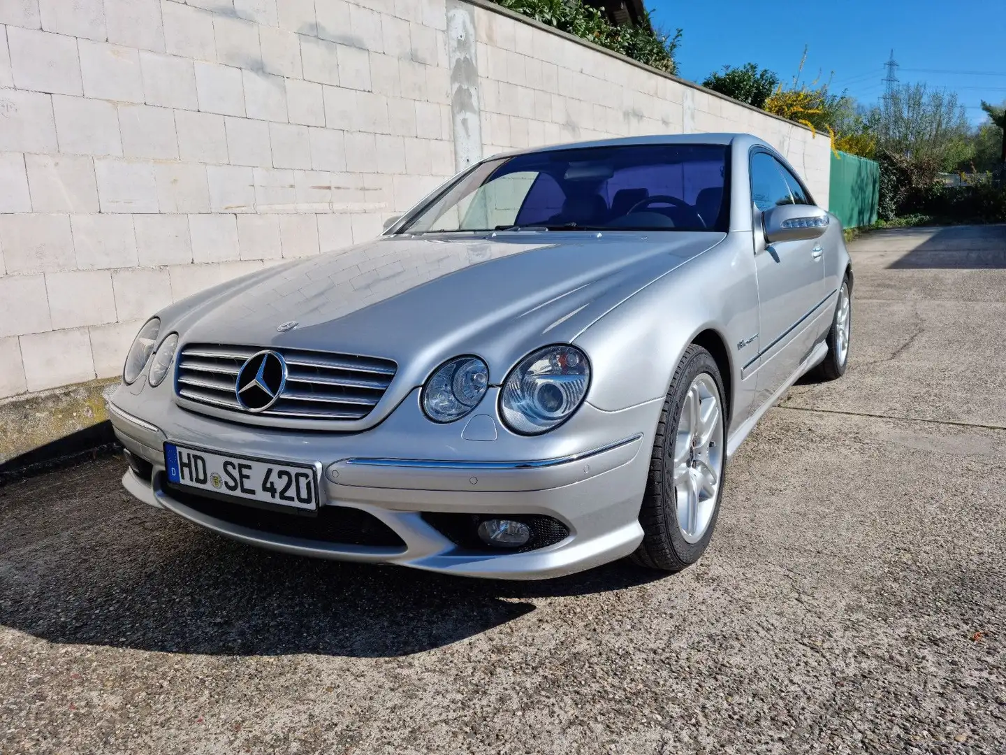 Mercedes-Benz CL 55 AMG Kompressor srebrna - 1