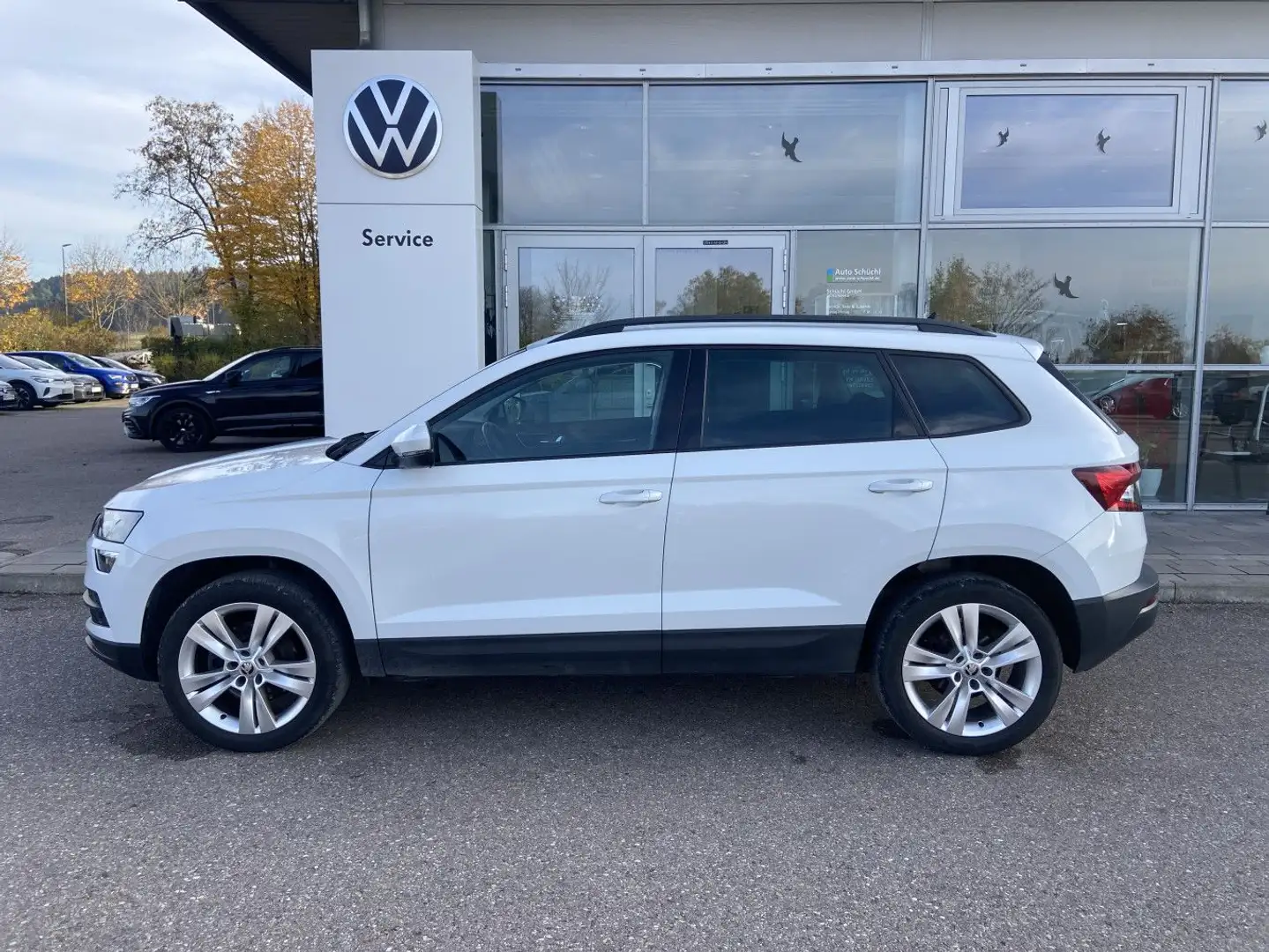 Skoda Karoq 2.0 TDI Style 18"+NAVI+STANDHEIZUNG+AHK+SM Weiß - 2
