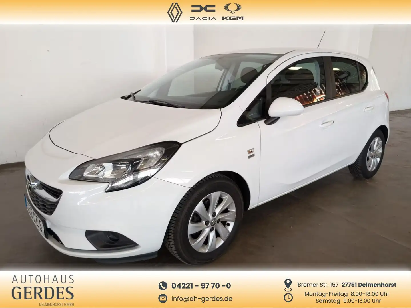 Opel Corsa E 1.2 120 Jahre Blanc - 1