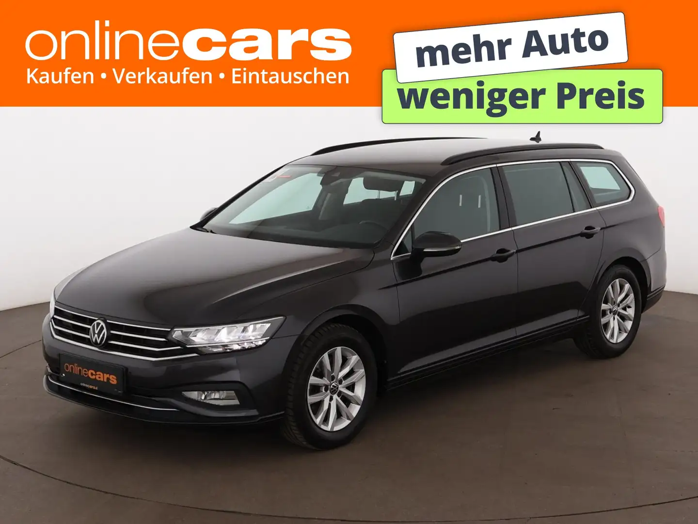 Volkswagen Passat Variant 2.0 TDI Business Aut LED RADAR NAV Grau - 1