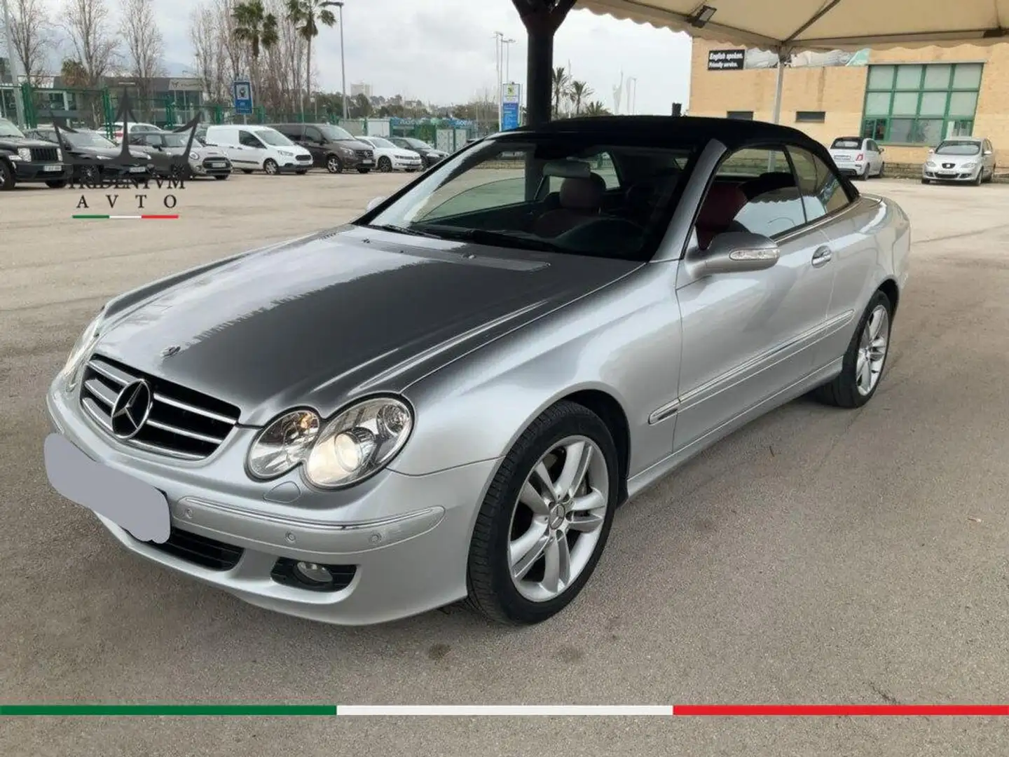 Mercedes-Benz CLK 350 Cabrio V6 Avantgarde auto Plateado - 2