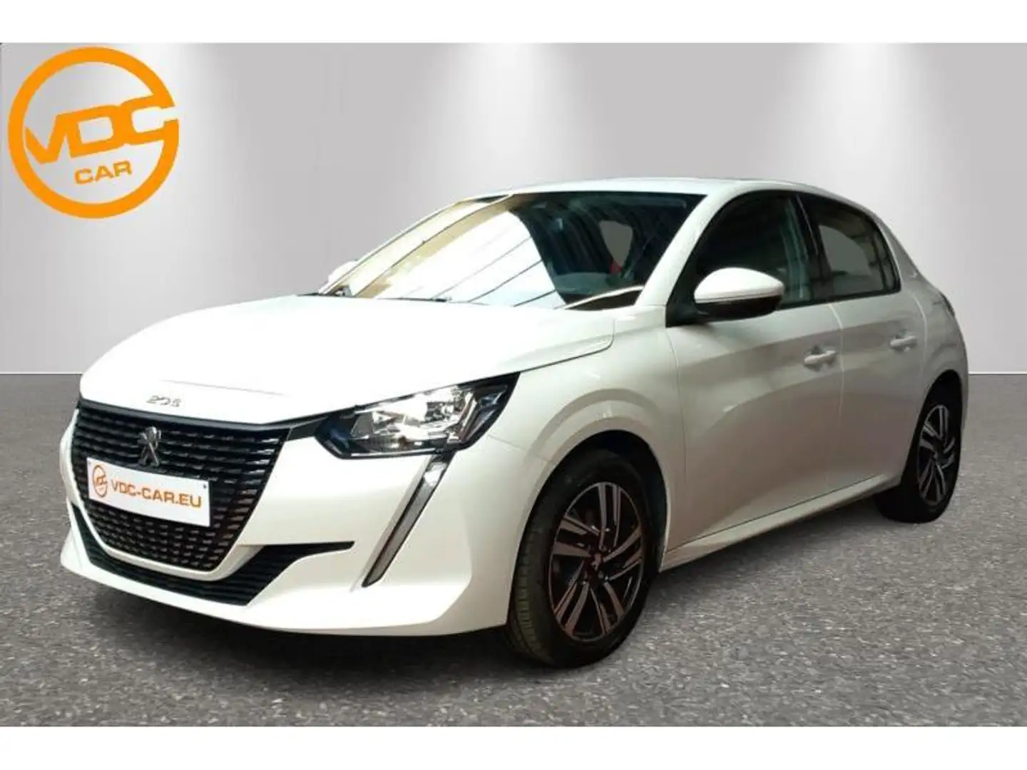 Peugeot 208 Allure gps 100pk Blanc - 1