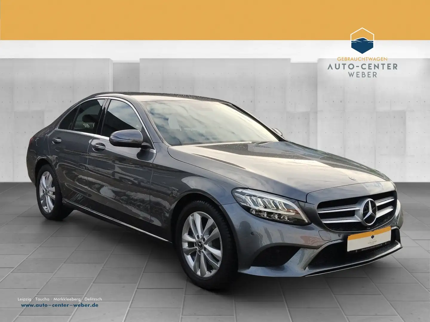 Mercedes-Benz C 180 CGI Avantgarde Facelift*Kam.*KlimaA*LED Grau - 1