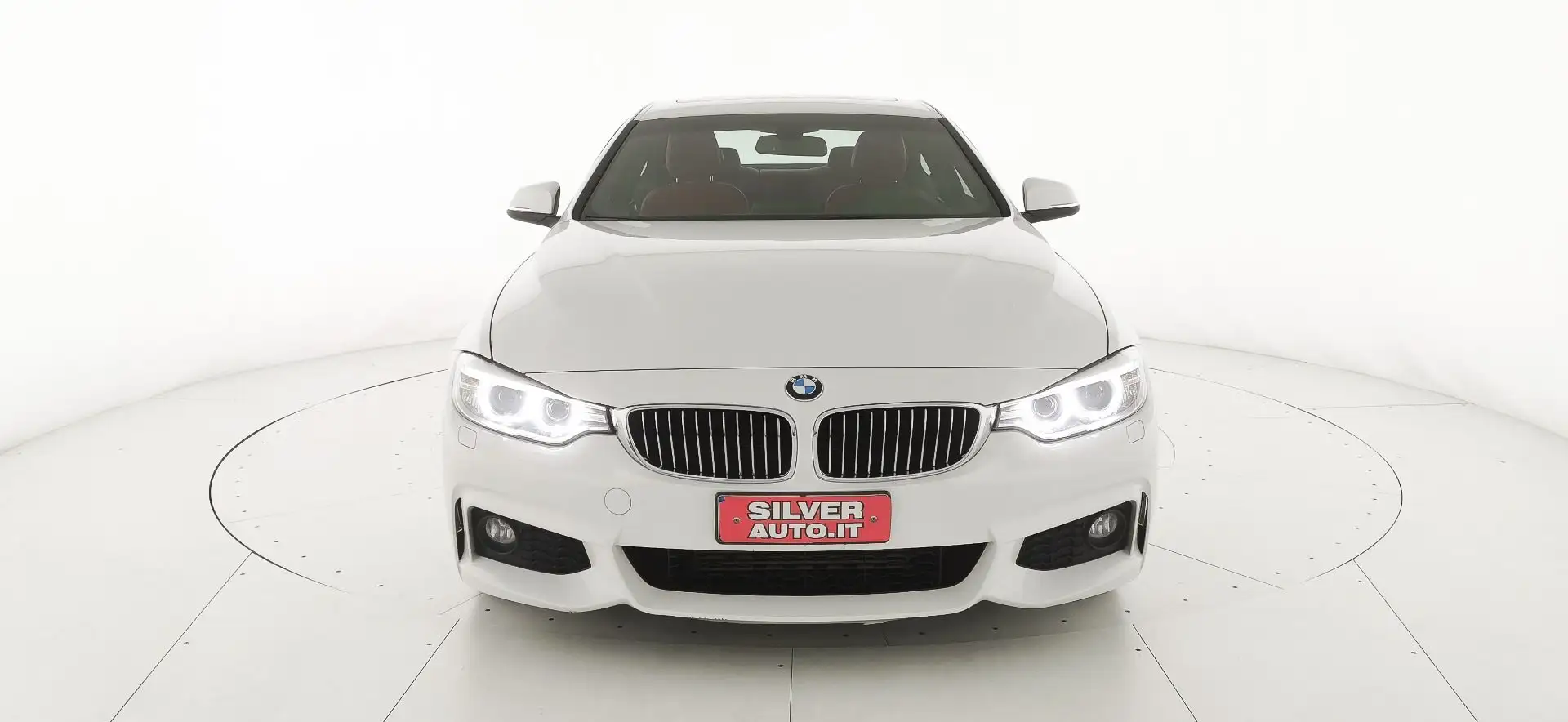 BMW 420 i Coupé Msport Blanc - 2