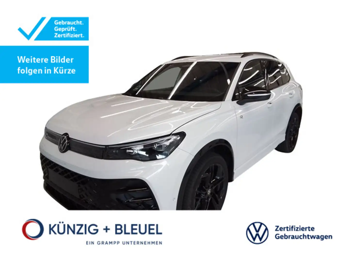 Volkswagen Tiguan R-Line 2,0 TDI DSG 4M*Nav*StHzg*AHK*Kam*M Weiß - 1