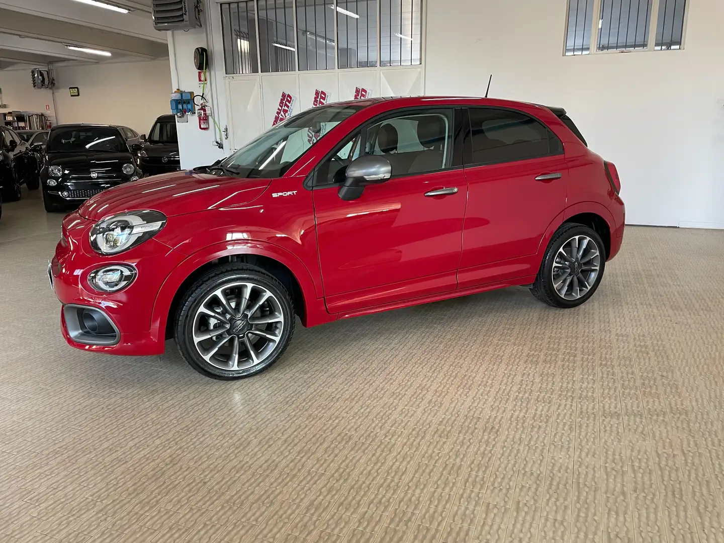 Fiat 500X 1.3 mjet Sport 95cv Telecam.-Full Led-Navi Km9500 Rosso - 1