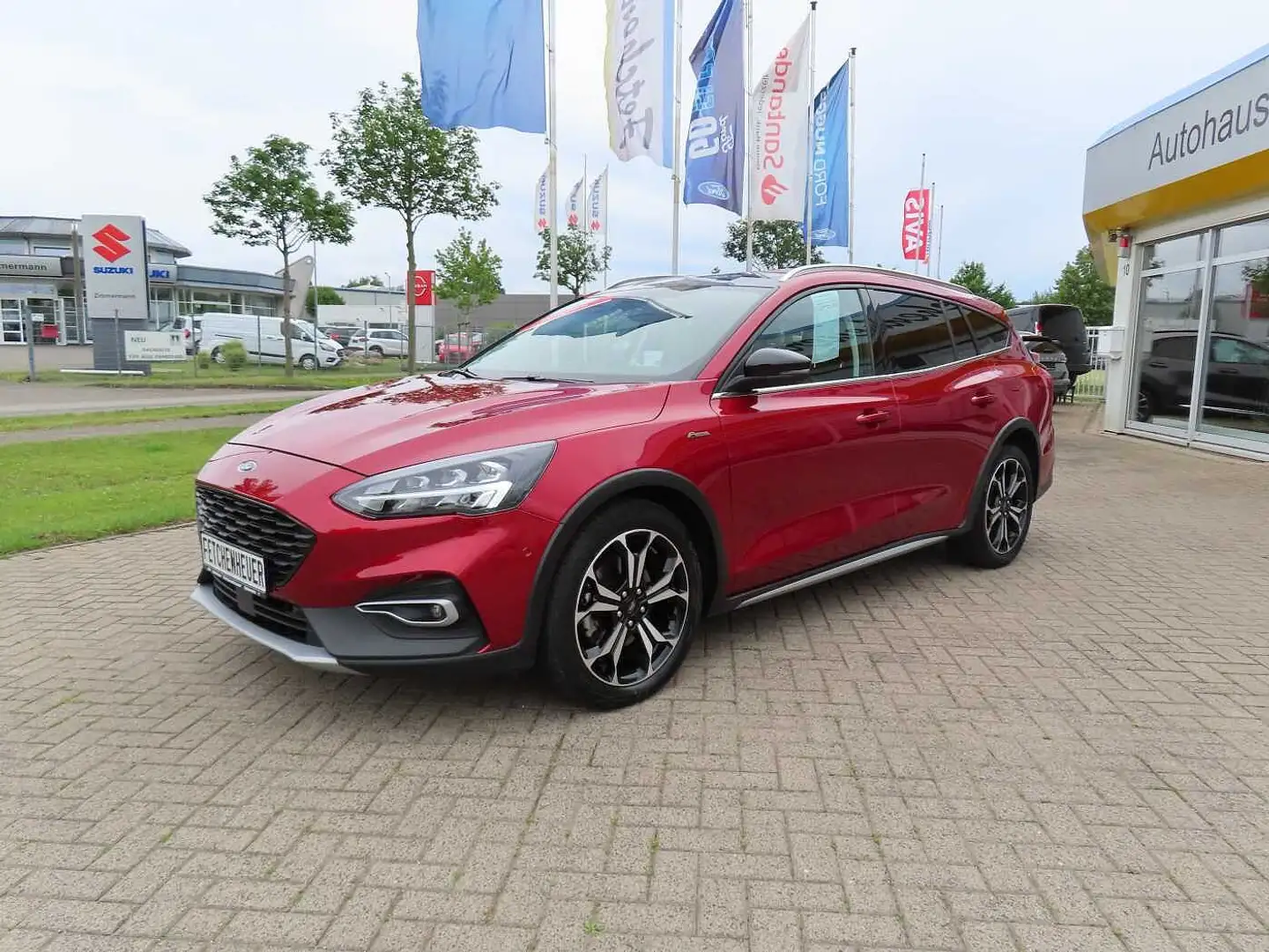 Ford Focus 1.5 Aut. VIGNALE NAVI+LED+RFK+HuD+ACC+SHZ Rot - 2