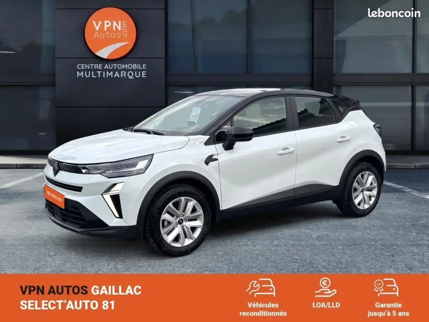 Renault Captur TCE 90 EVOLUTION Blanc - 1