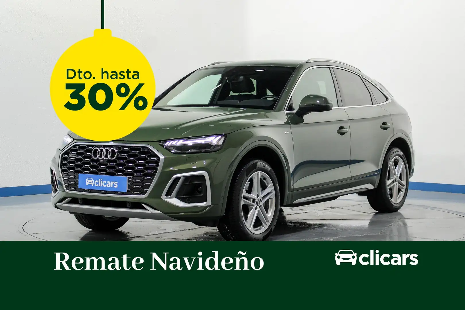 Audi Q5 Sportback 40 TDI quattro-ultra S line S tronic 150 Verde - 1