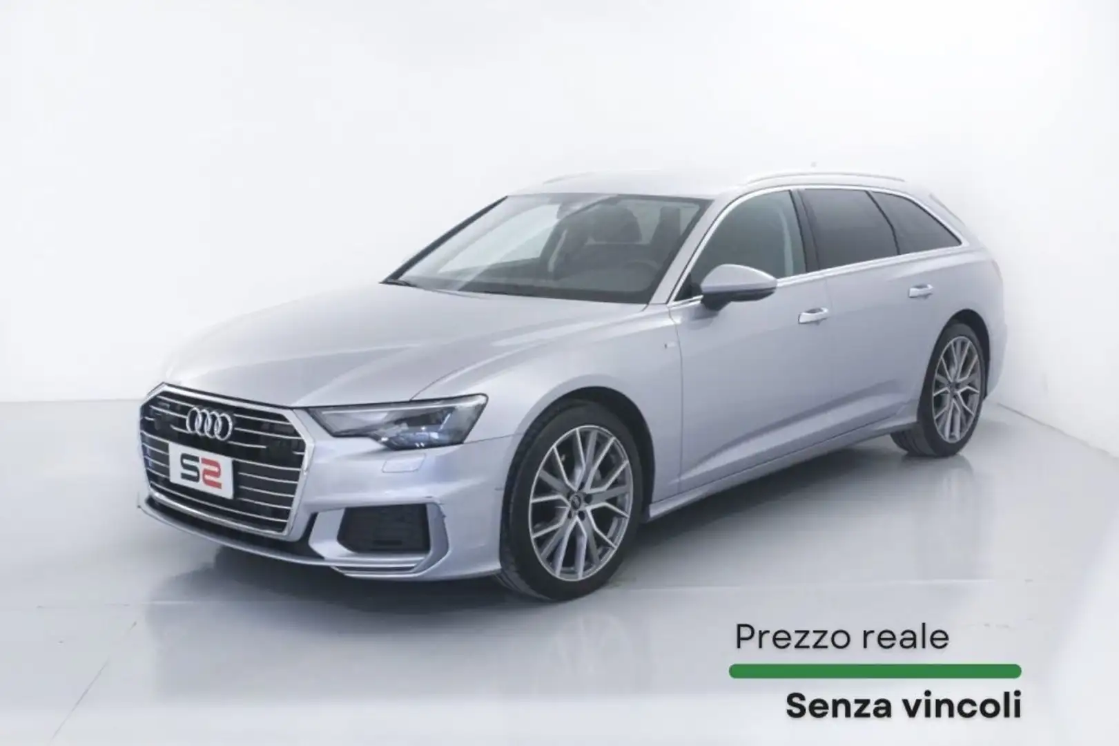 Audi A6 Avant 40 TDI quattro ultra S tronic S-line Argento - 1