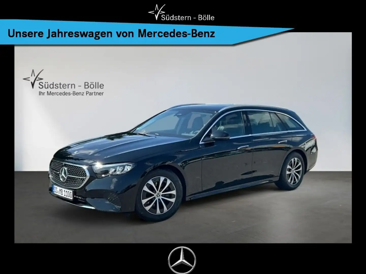 Mercedes-Benz E 220 d T TAXI-VORRÜSTUNG+LIMO-Paket+AVANTGARDE Schwarz - 1