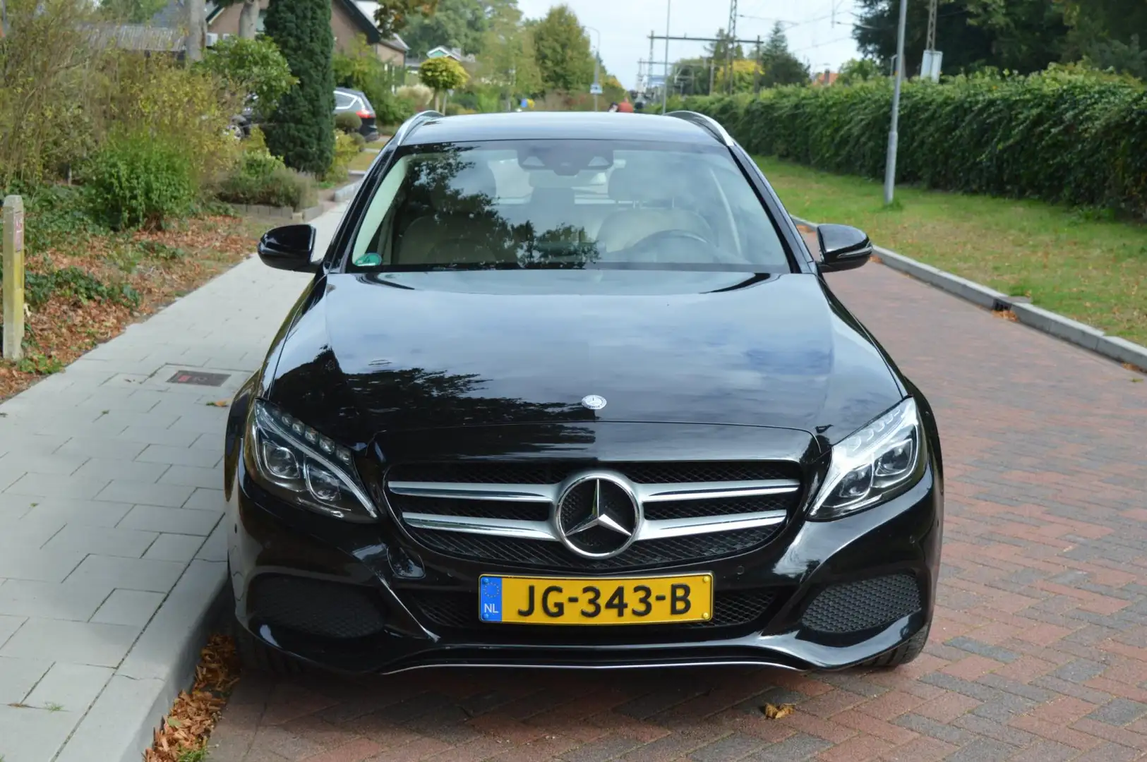 Mercedes-Benz C 180 Estate Prestige Org NL/NAP/trekhaak/leer/camera Noir - 2