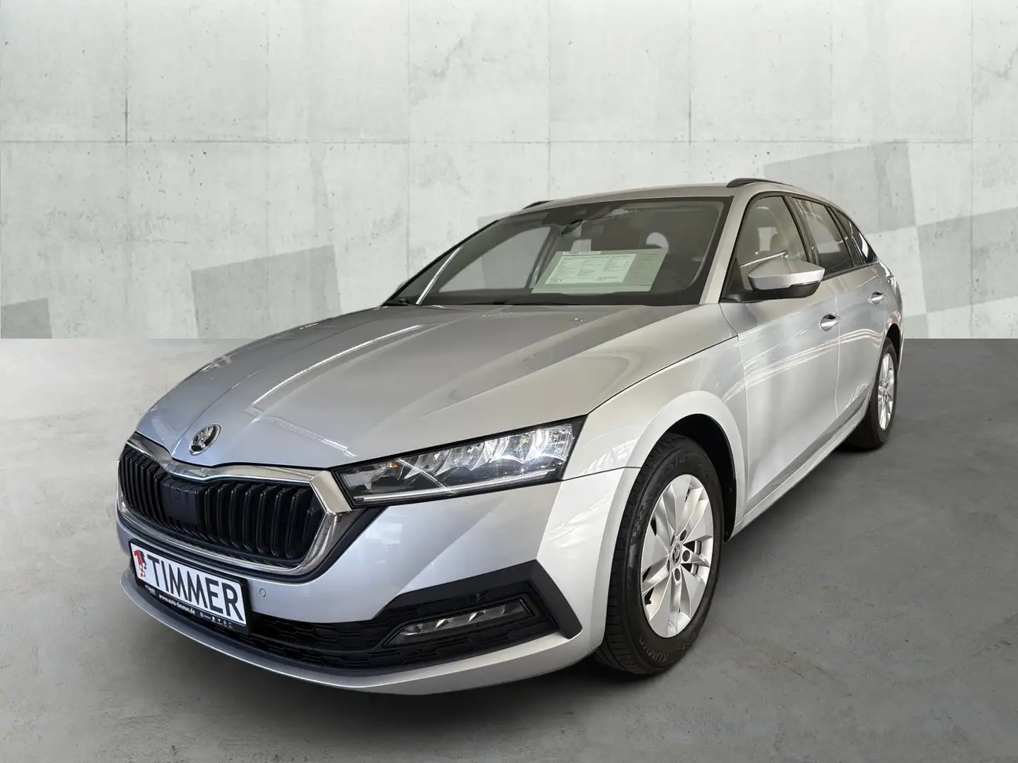 Skoda Octavia Combi 2.0 TDI DSG *LED *TEMPO *NAVI *SHZ *DAB *AP Silber - 2