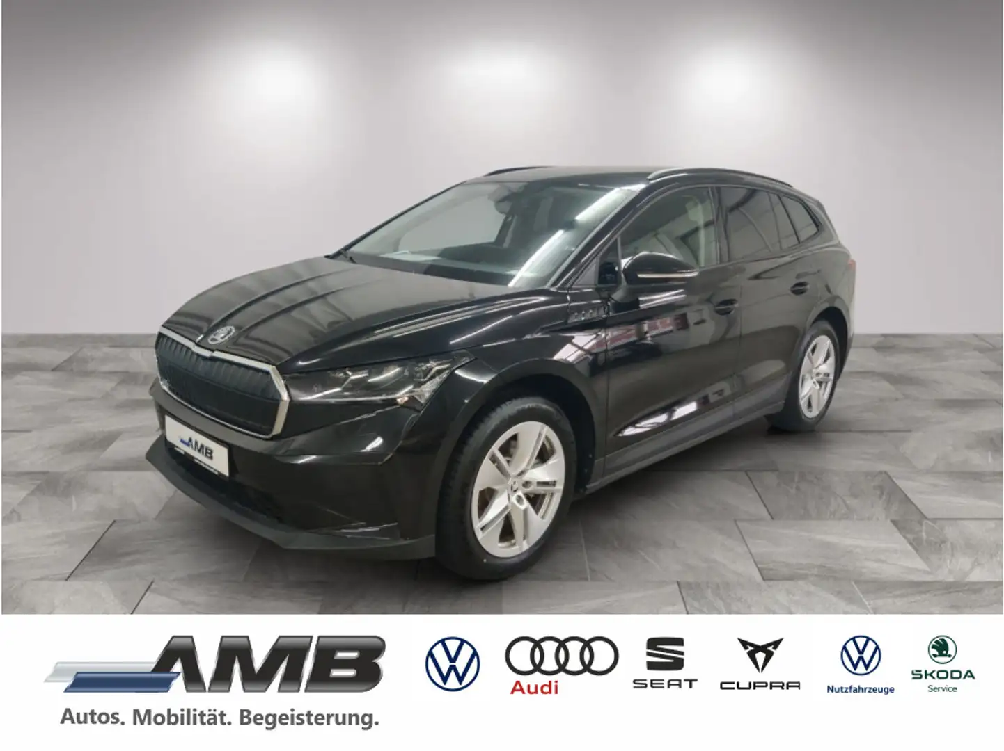 Skoda Enyaq 60 Loft/Matrix/ACC/Navi/RFK/Wärmepumpe Schwarz - 1