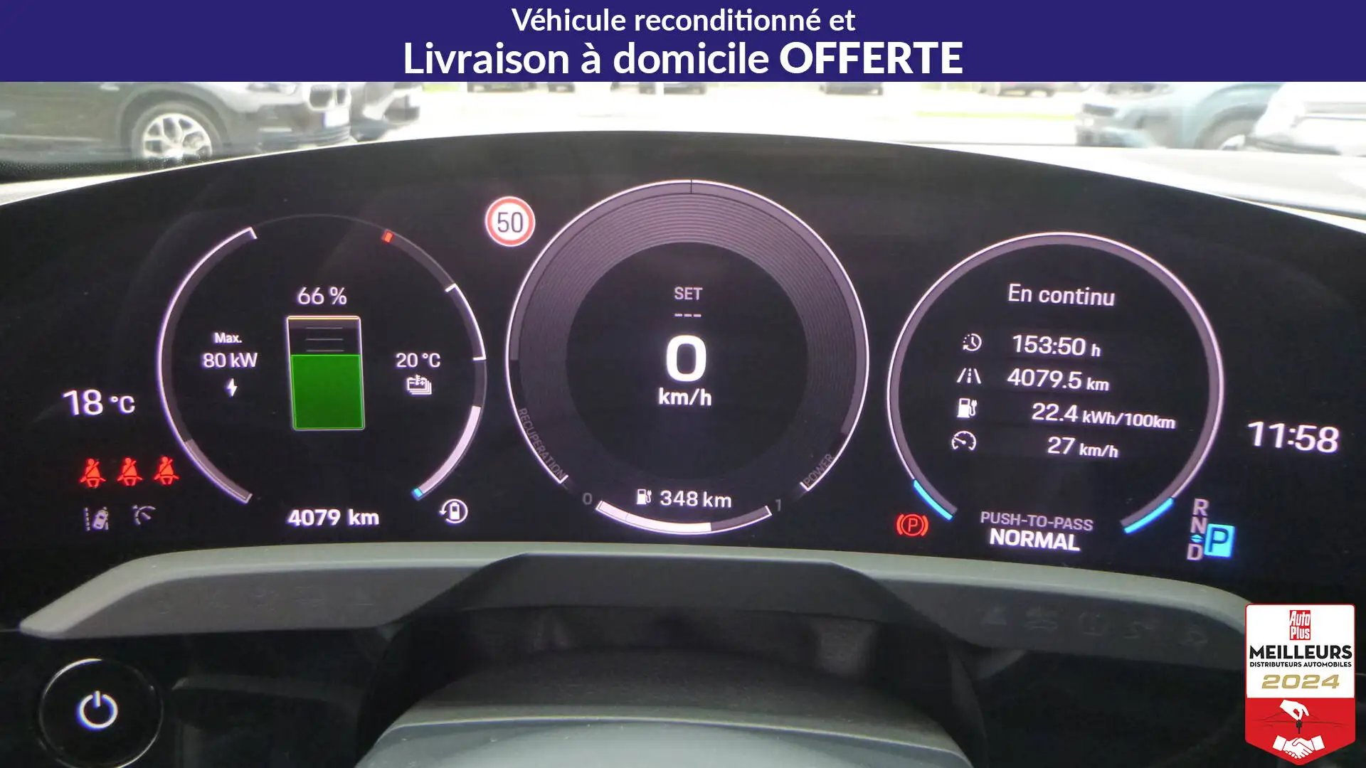 Porsche Taycan 4S 598 ch batterie performance plus - Facelift Bleu - 2