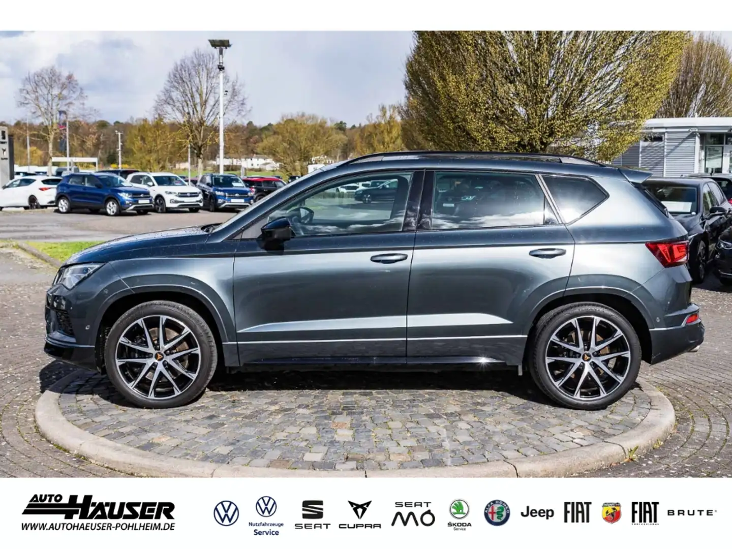 CUPRA Ateca 2.0 TSI DSG 4DRIVE AHK TOP-VIEW NAVI PARK ACC VIRT Grau - 2